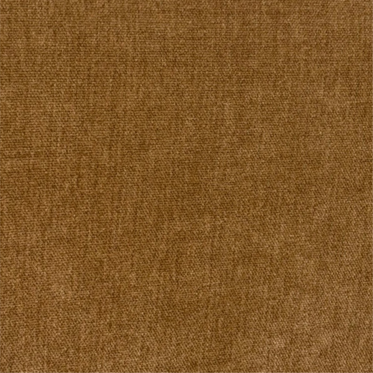 Colton Swivel Chair fabric close-up showing the Cognac chenille's soft nap, subtle sheen, and fine woven texture.