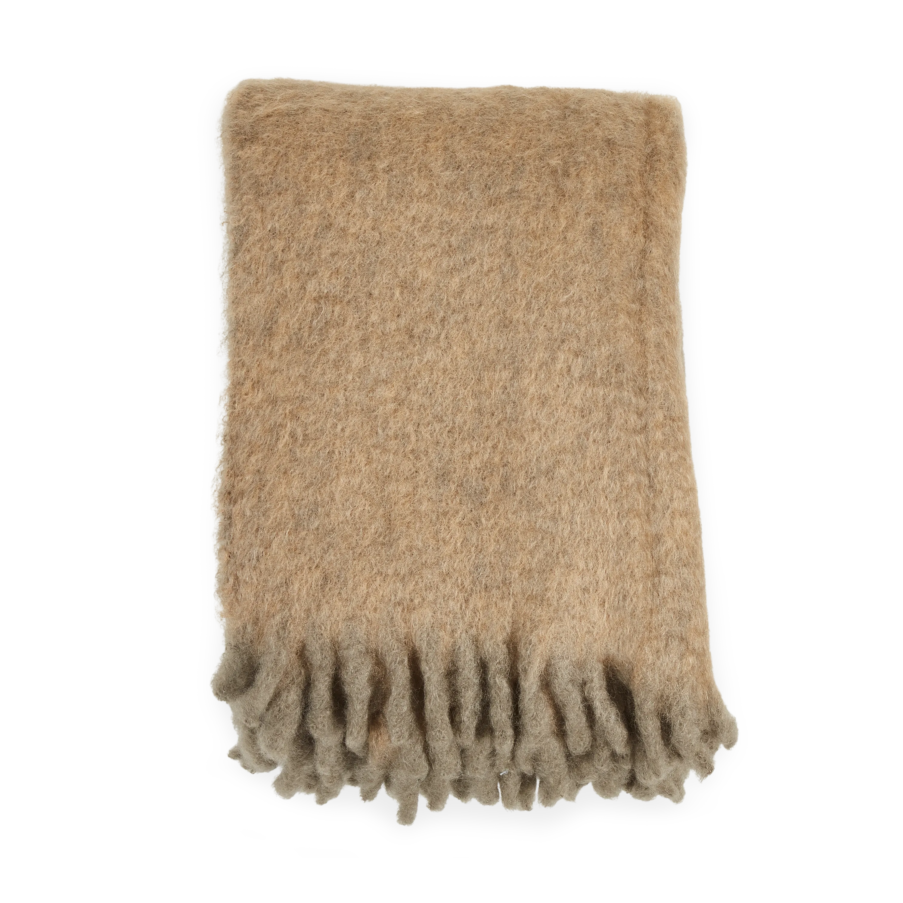 Stitched Mohair Throw