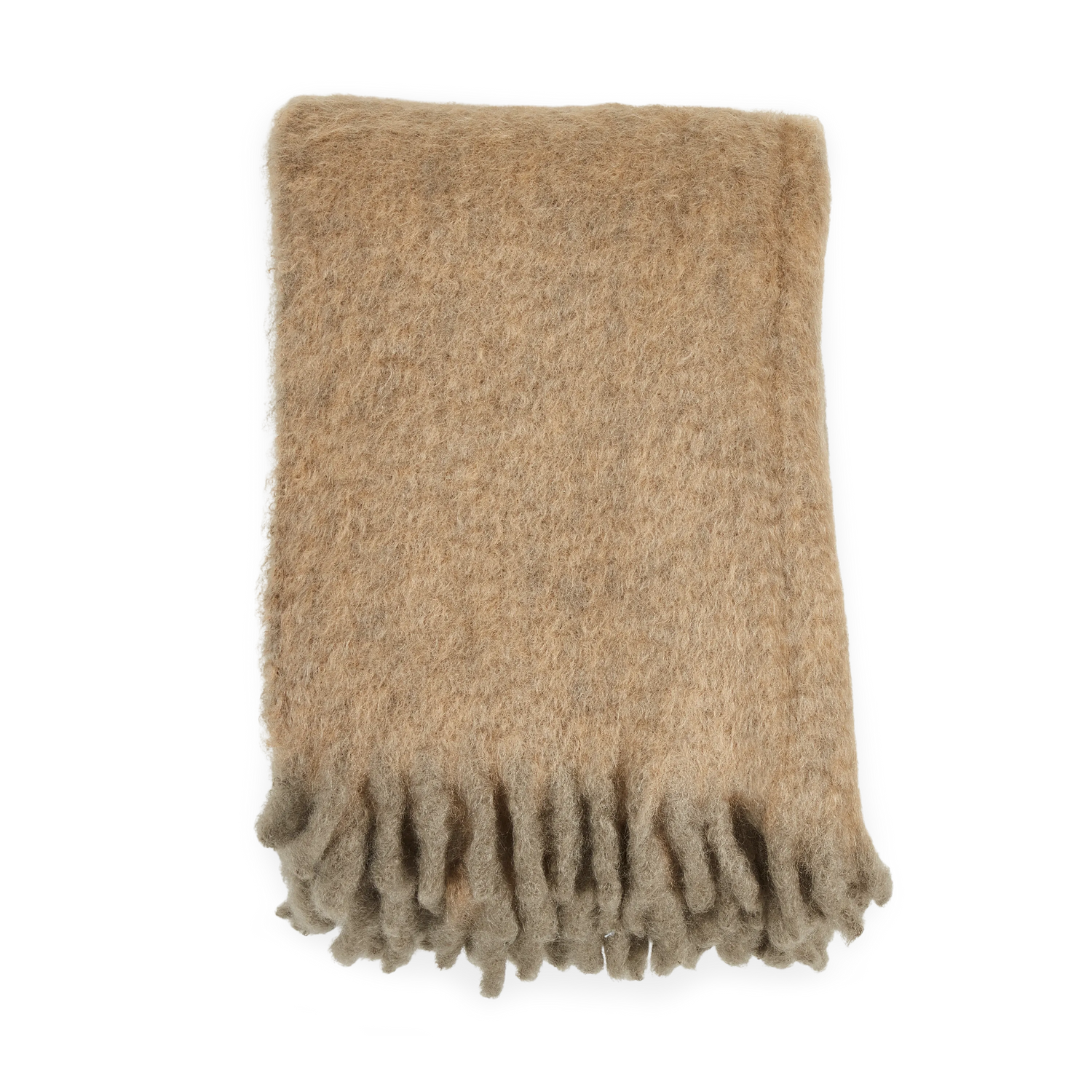 Stitched Mohair Throw