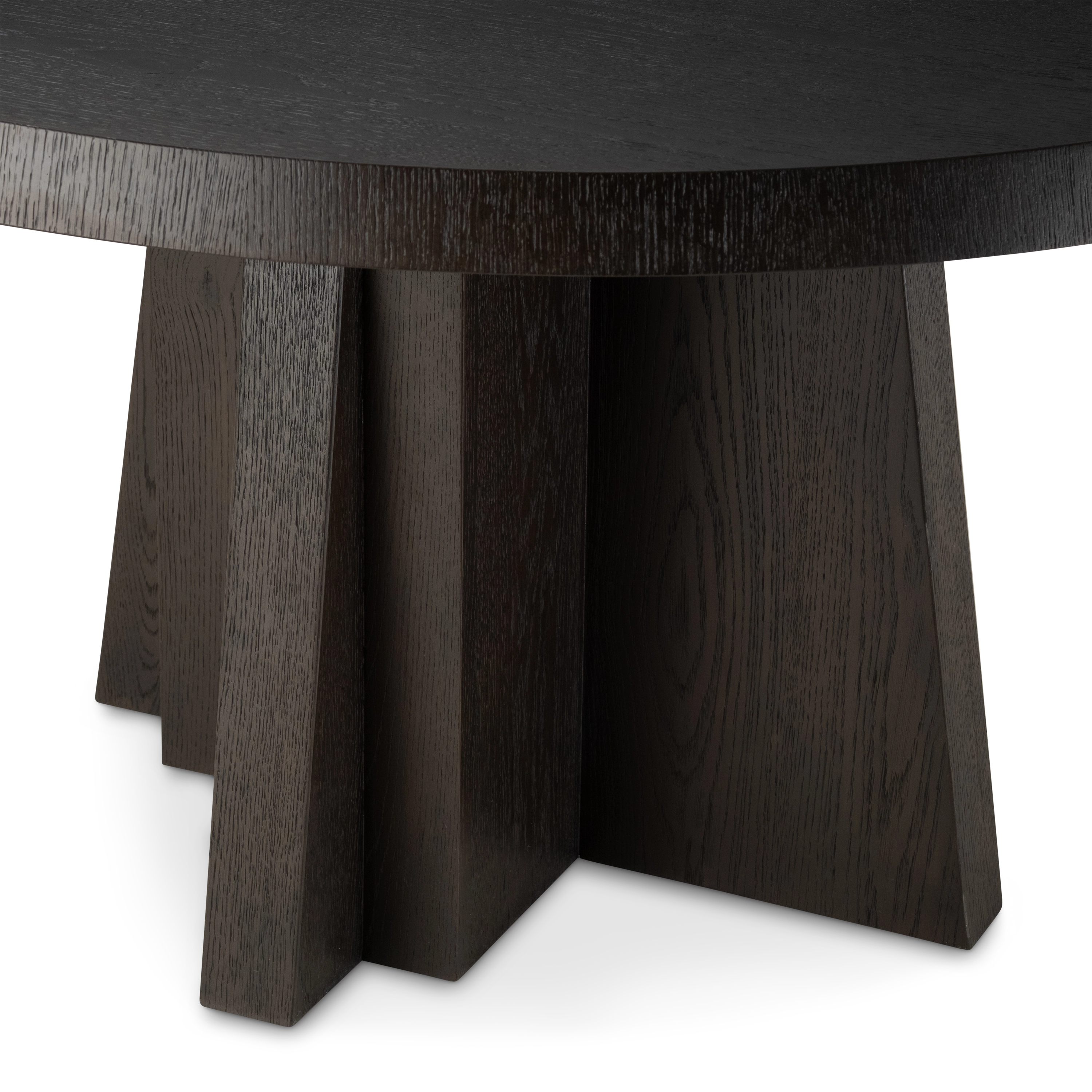 Oblique Round Dining Table
