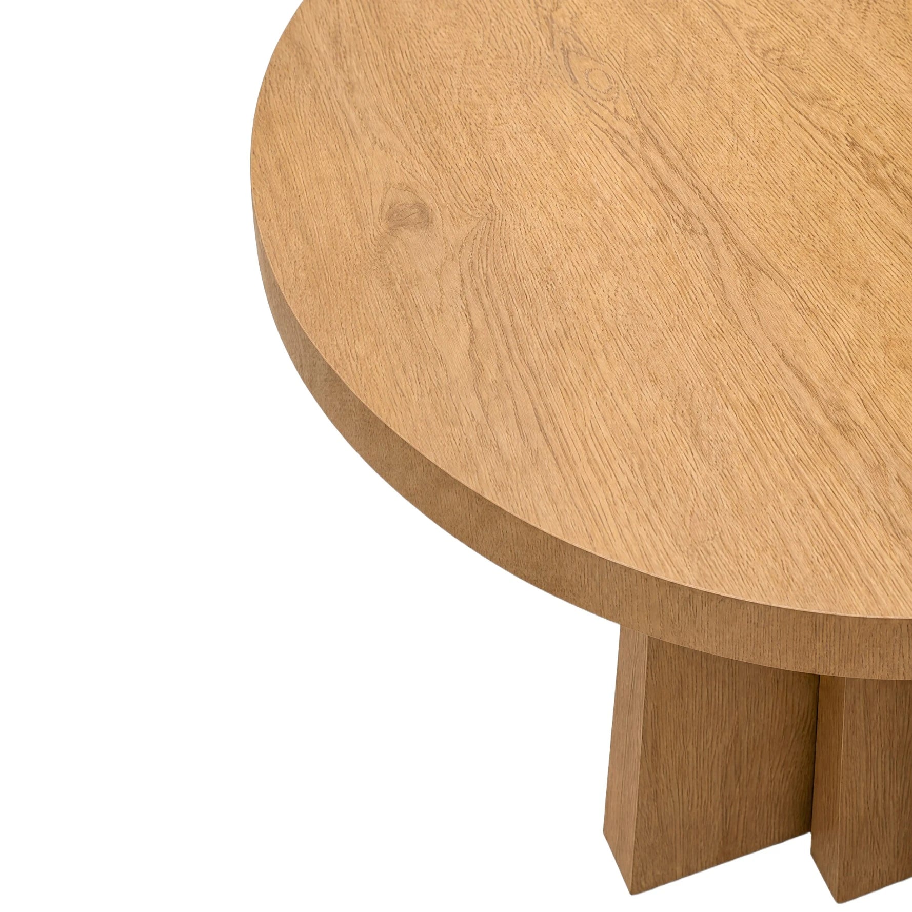 Oblique Round Dining Table