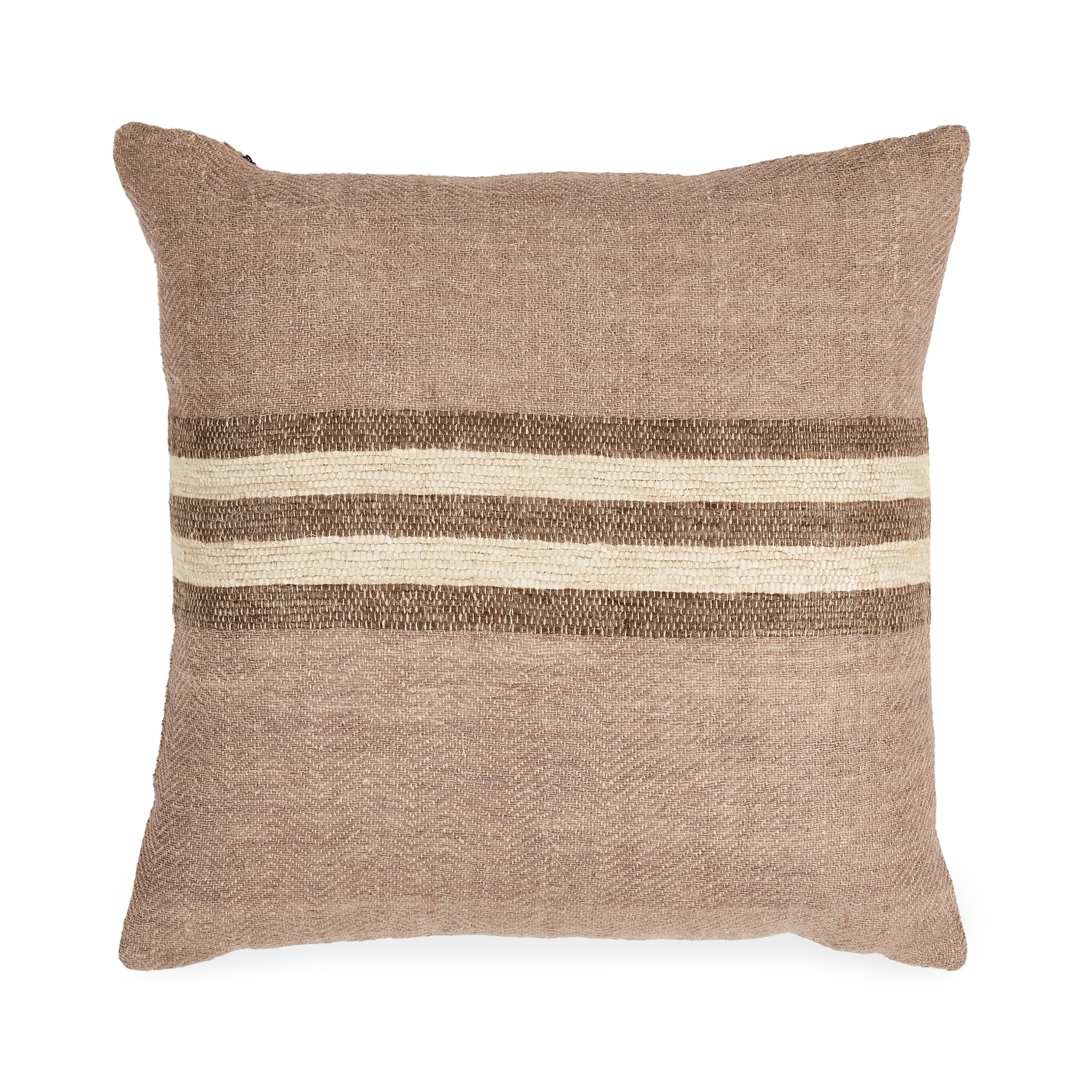 Stripe Linen/Silk Pillow