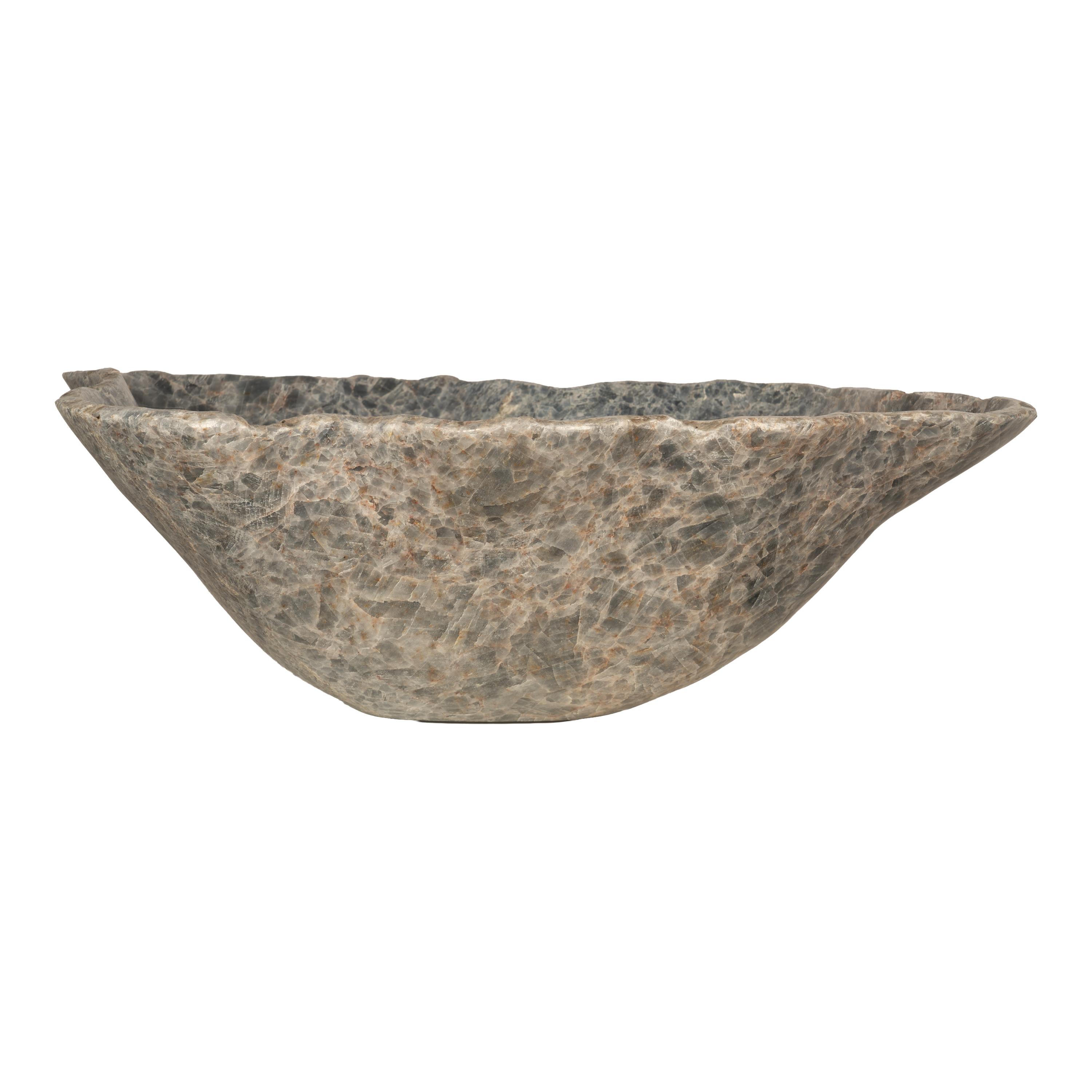 Blue Calcite Freeform Bowl