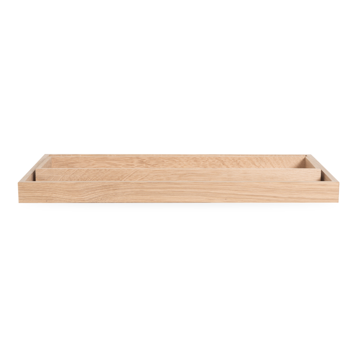 Created with a focus on elegance through simplicity%2C the Oak Tray was carefully crafted using high-quality oak wood from the Black Forest in Germany.