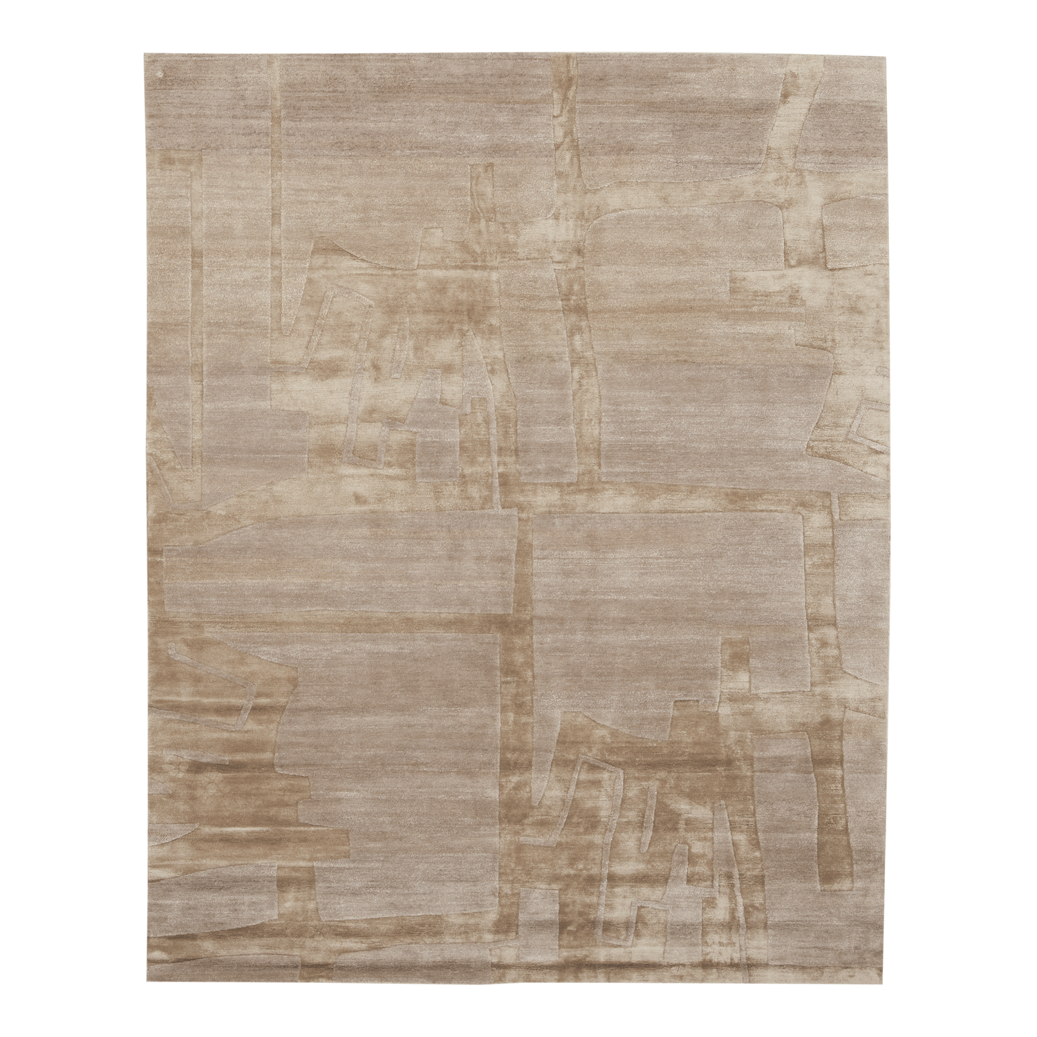 Inspired by works of Spanish Modernist sculpture%2C the Spanish Sculpture Collection explores geometric and abstract forms within the constructs of a rug.