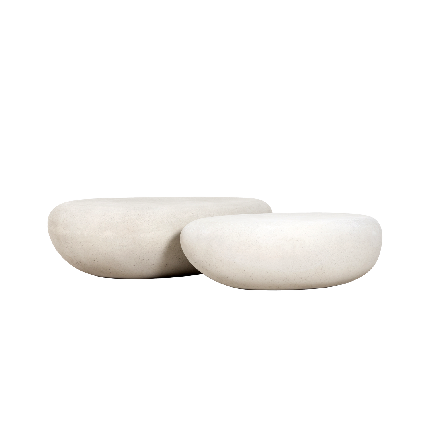 Replicating the timeless aesthetic of aged stone%2C the Ovo Coffee Table adds a touch of nature-inspired charm to your space.