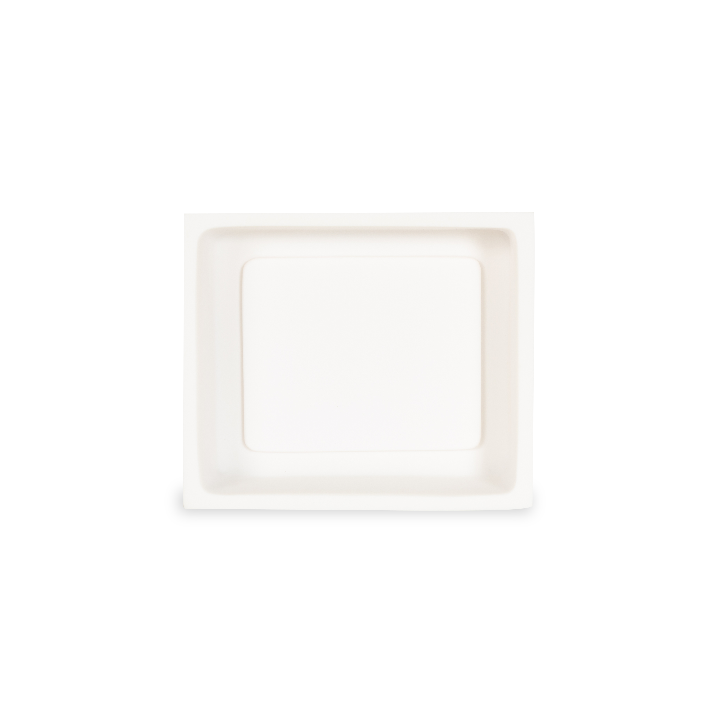 Clean lines and a minimal aesthetic define this bath collection.