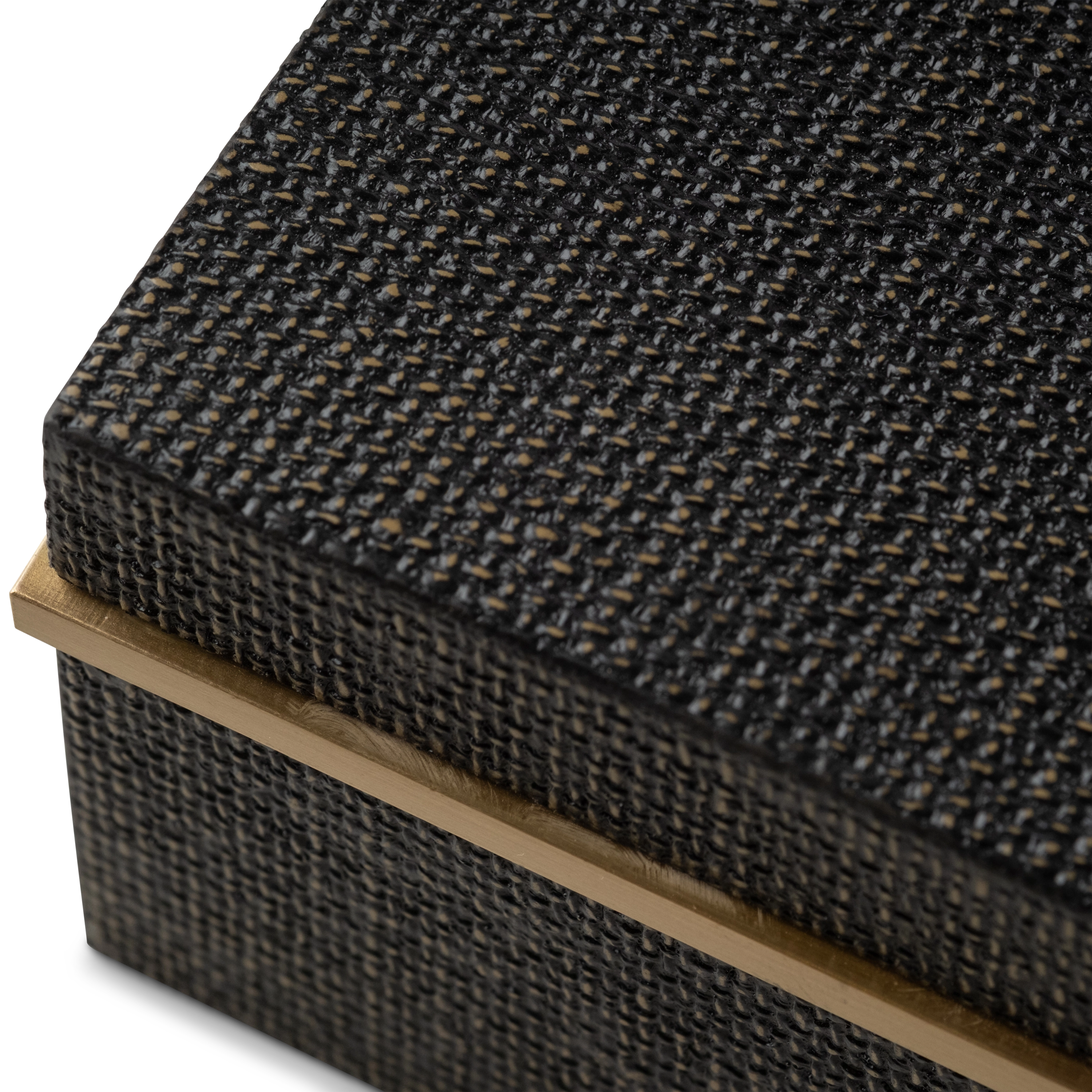 Raffia Weave Box