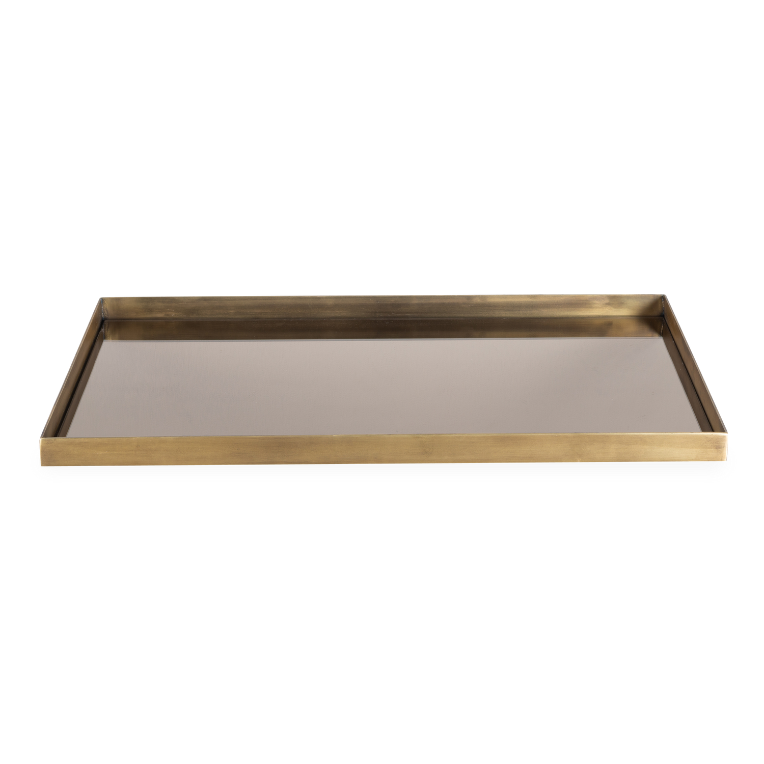 Characterized by its confident presence and its luxurious build quality%2C the Reflect Rectangular Tray is defined by its clean%2C sharp lines and its elevation of simple forms.