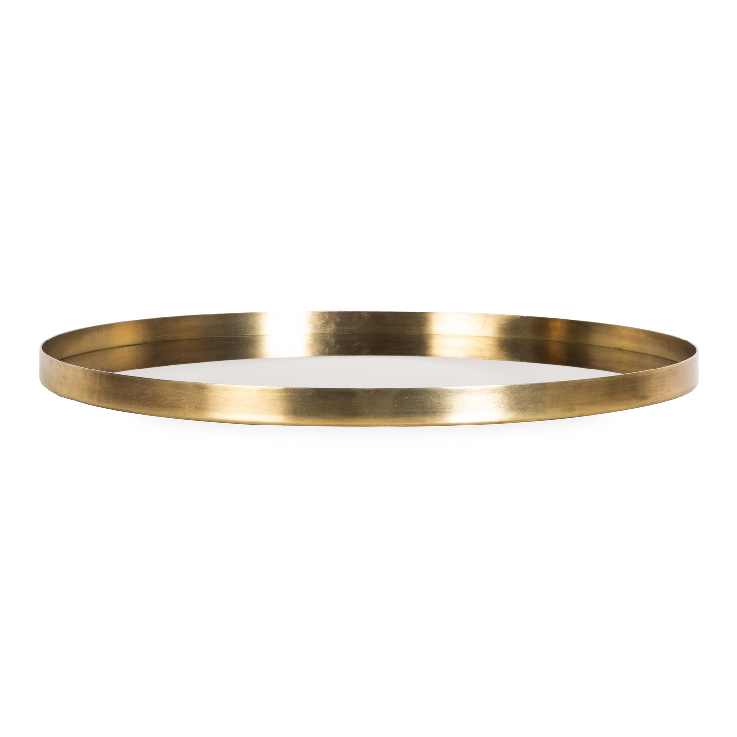 Characterized by its confident presence and its luxurious build quality%2C the Reflect Round Tray is defined by its clean%2C sharp lines and its elevation of simple forms.