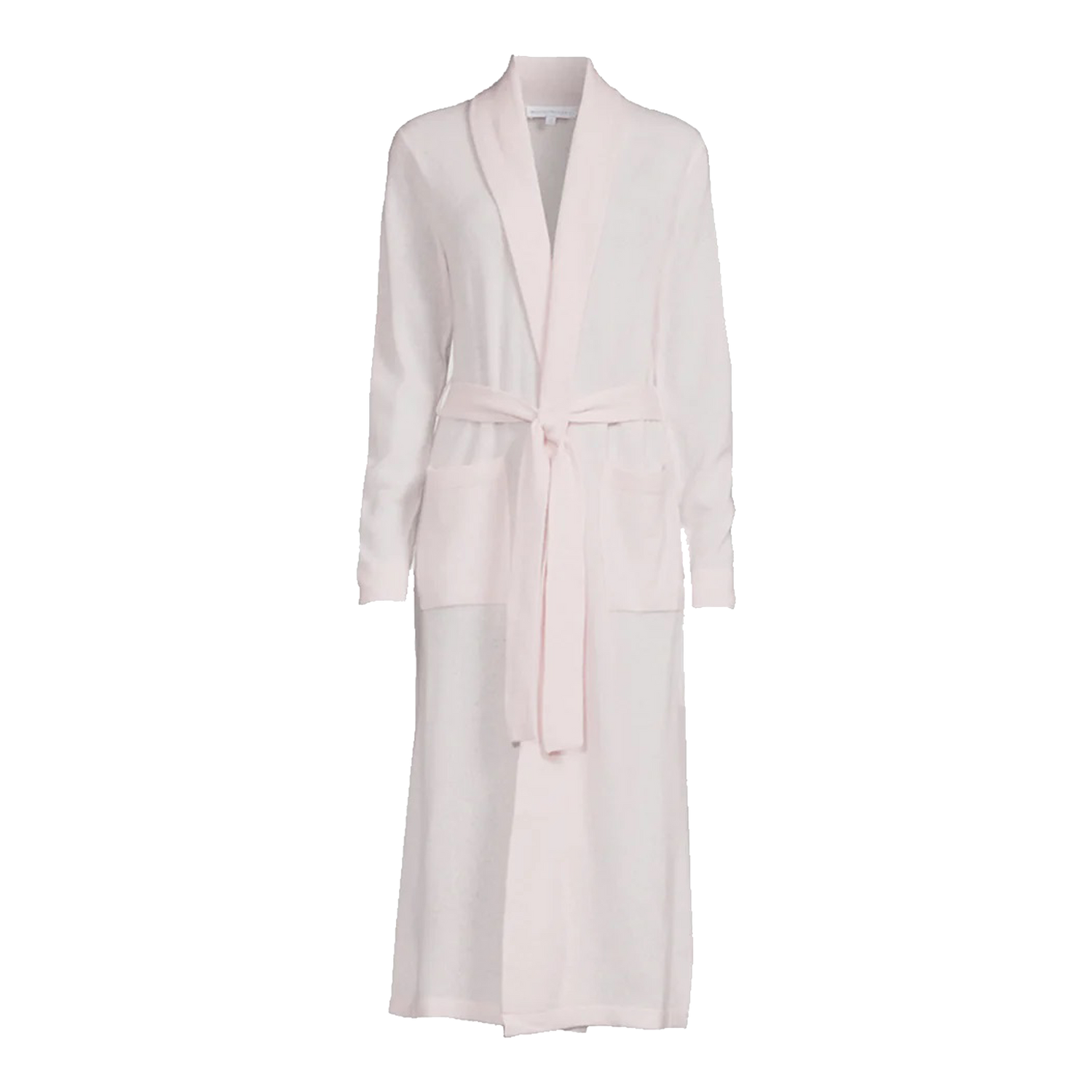 Spun from the finest cashmere yarn%2C the Cashmere Long Robe features a sleek shawl collar%2C roomy patch pockets%2C and an easy fit that%27s designed to effortlessly skim your shape.