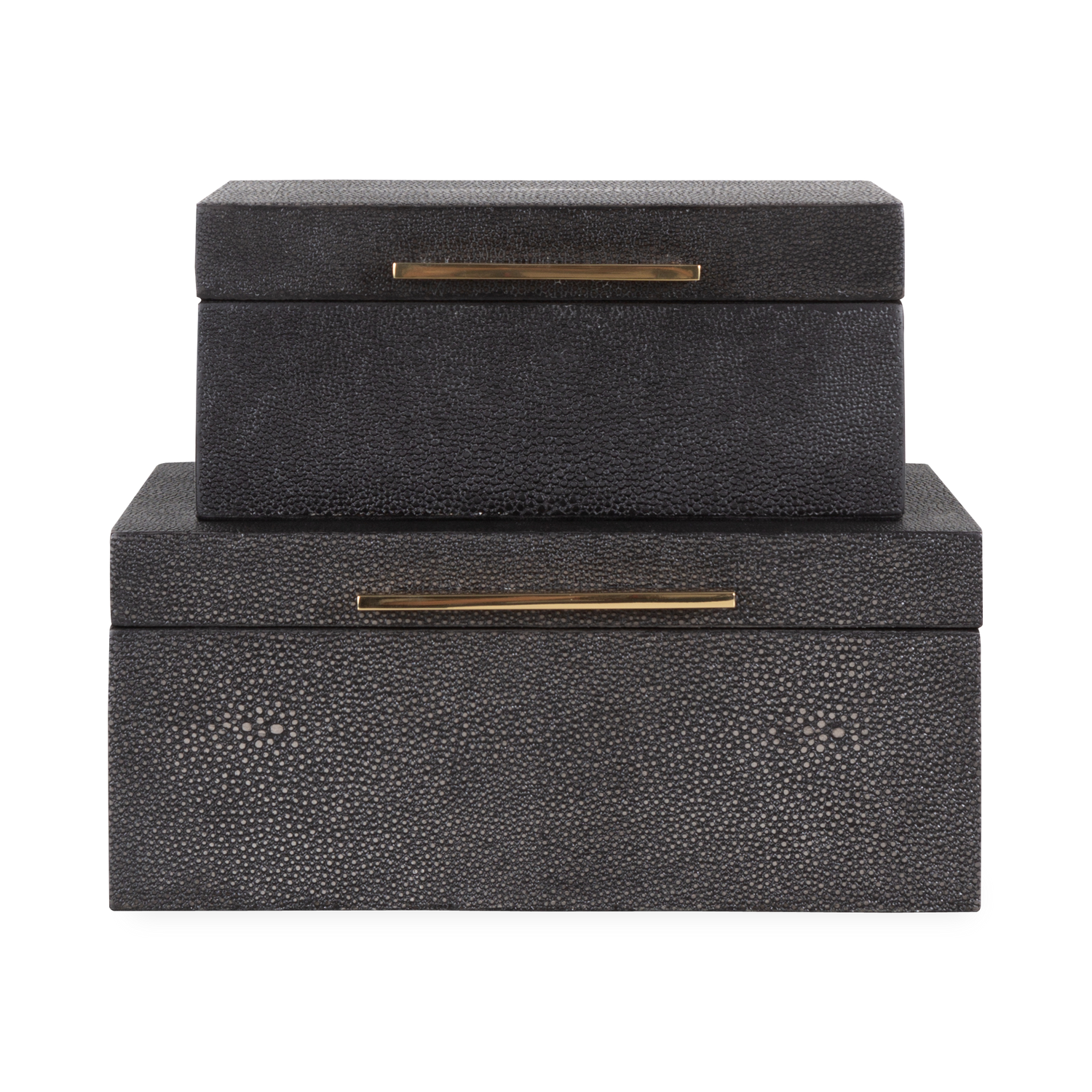 Faux Shagreen Box