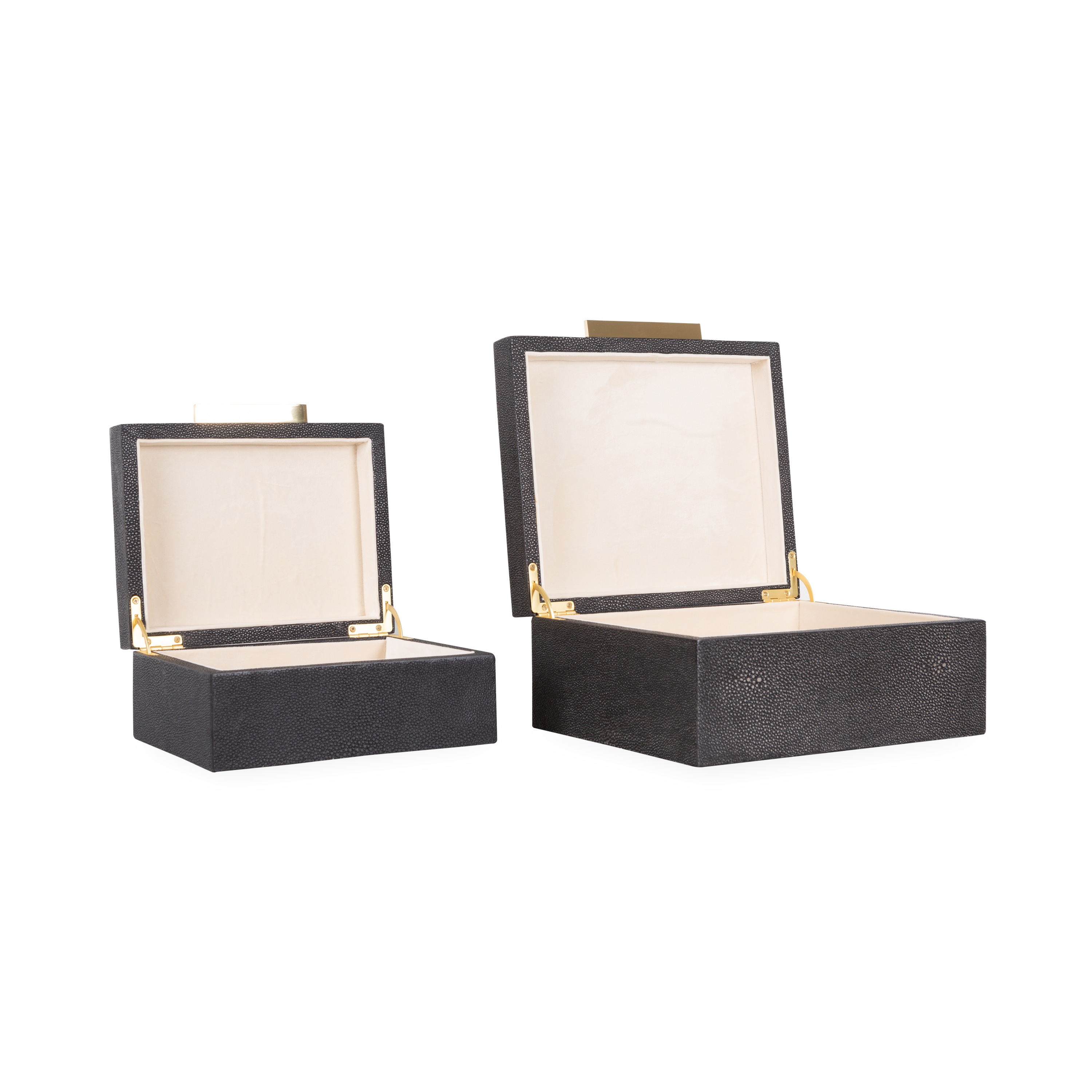 Faux Shagreen Box
