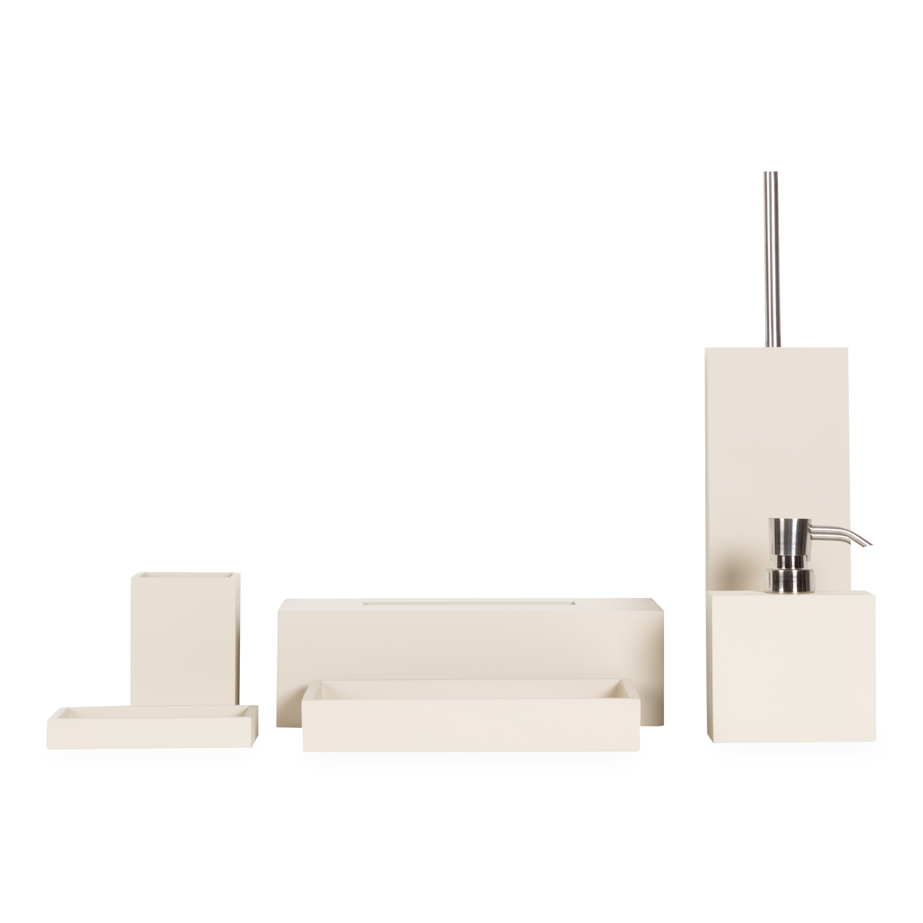 Defined by its confident, minimalistic design that exudes luxuriousness, this collection is perfect for complementing any bathroom or kitchen countertop.