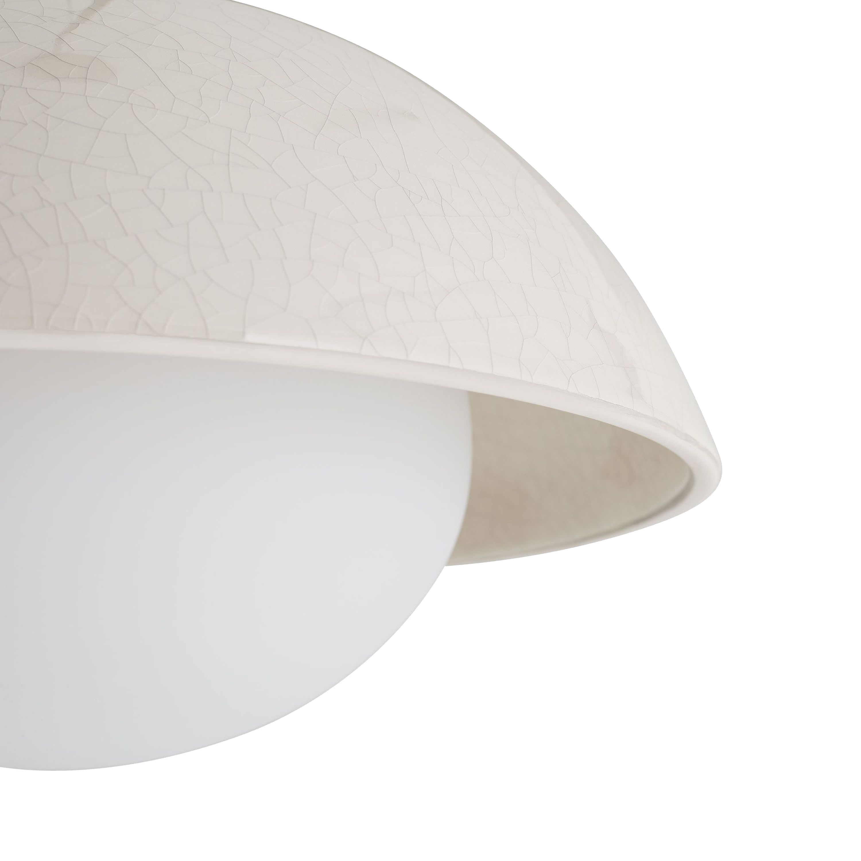 An ultra-versatile pendant that offers dynamic contrast through modern and seemingly handcrafted materials, light and dark hues and thoughtful detailing.