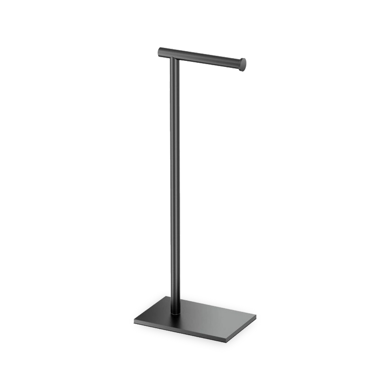 This Toilet Paper Stand in Black is the perfect addition to your bathroom d%C3%A9cor.