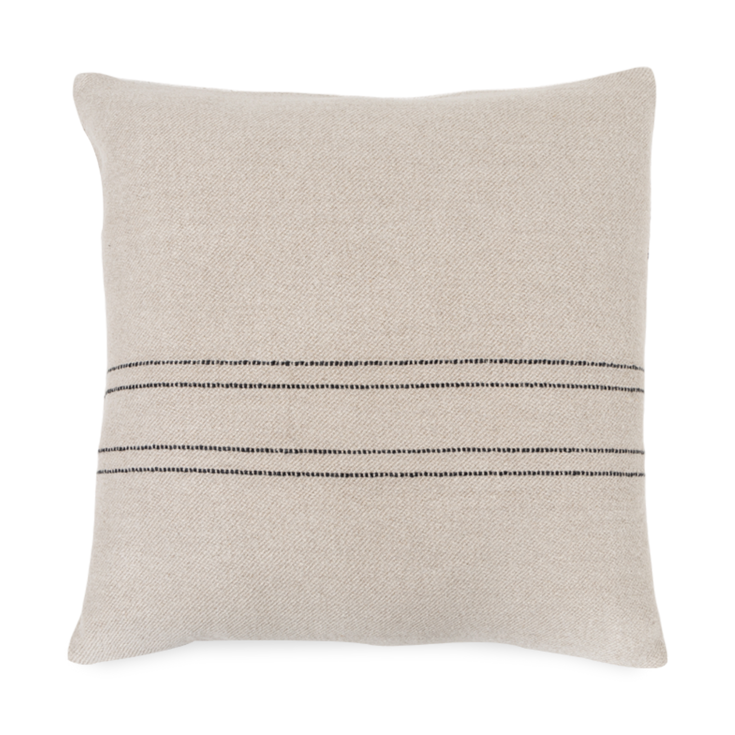 Inspired by the markets found in markets%2C the Moroccan Striped Pillow is a great way to introduce neutral colors into your space with added visual interest.