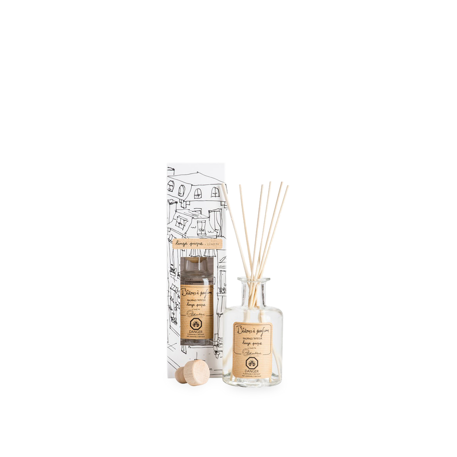 Bring the aromas of France into your home with this Linen Fragrance Diffuser.