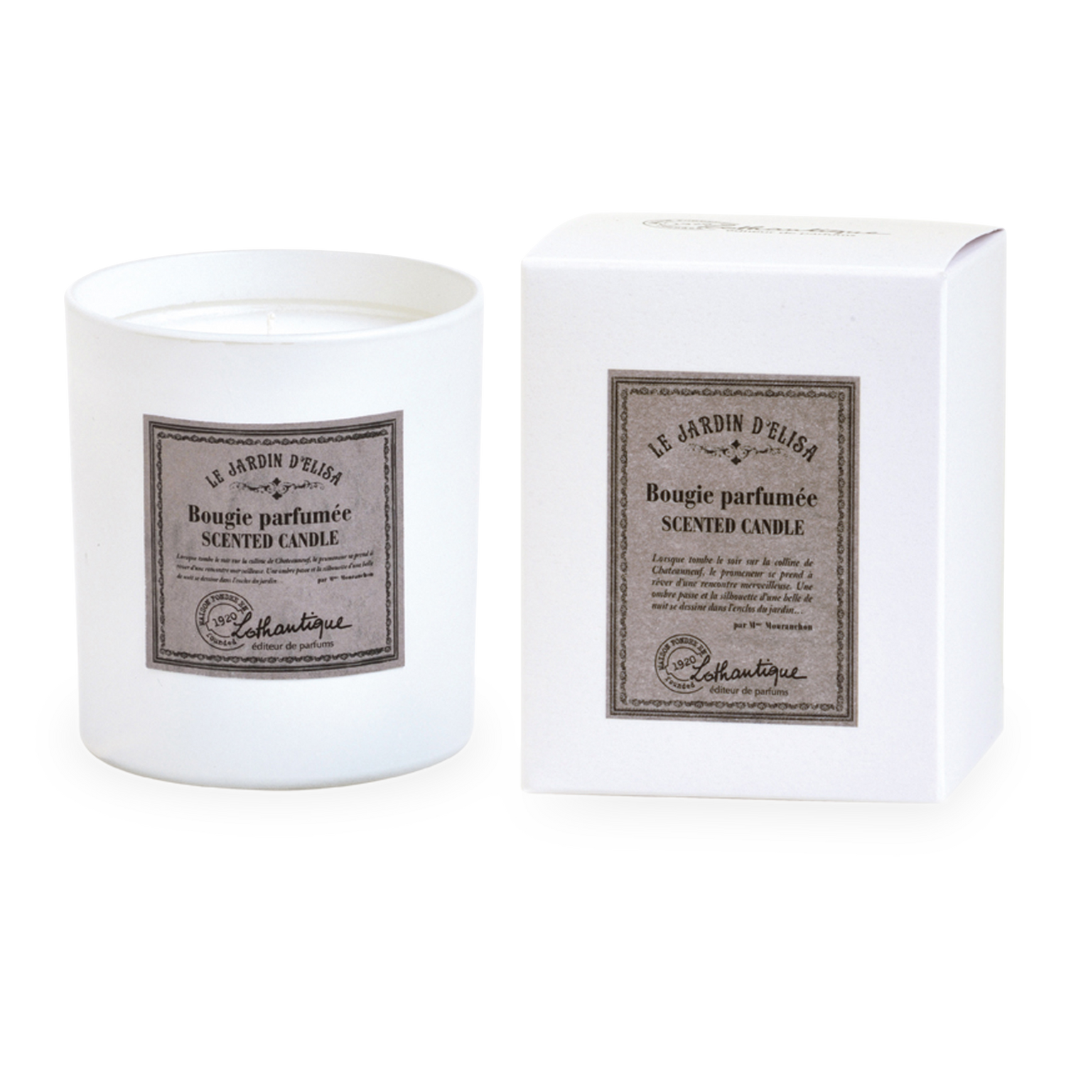 Infused with a romantic blend of Citron%2C Jasmine and White Musk notes%2C Le Jardin d%27Elisa candle is a must have.