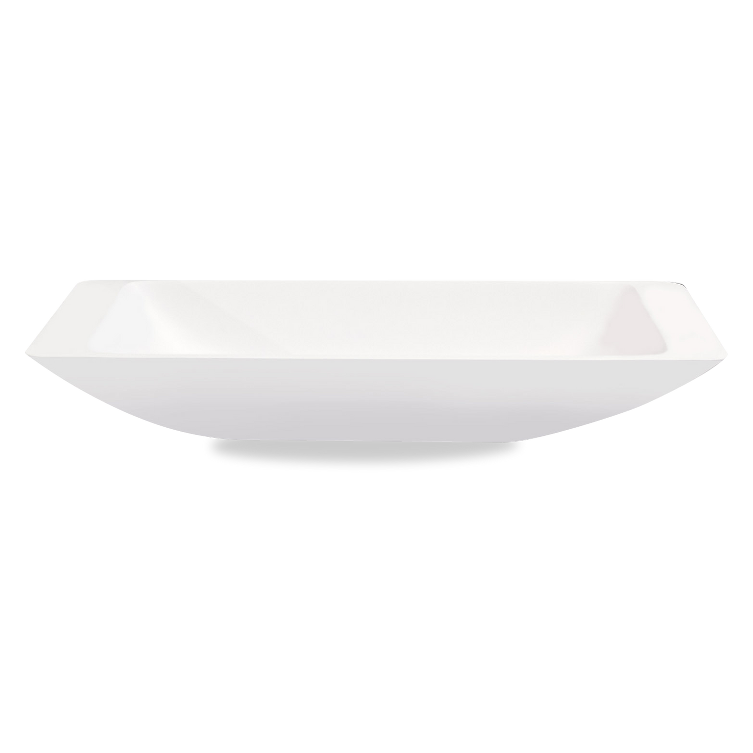 A beautifully contemporary freestanding basin without overflow.