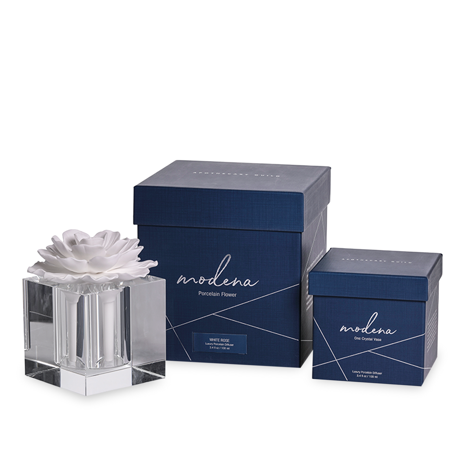 The Modena Crystal Diffuser  is a subtle way to softly fragrance a room all day.
