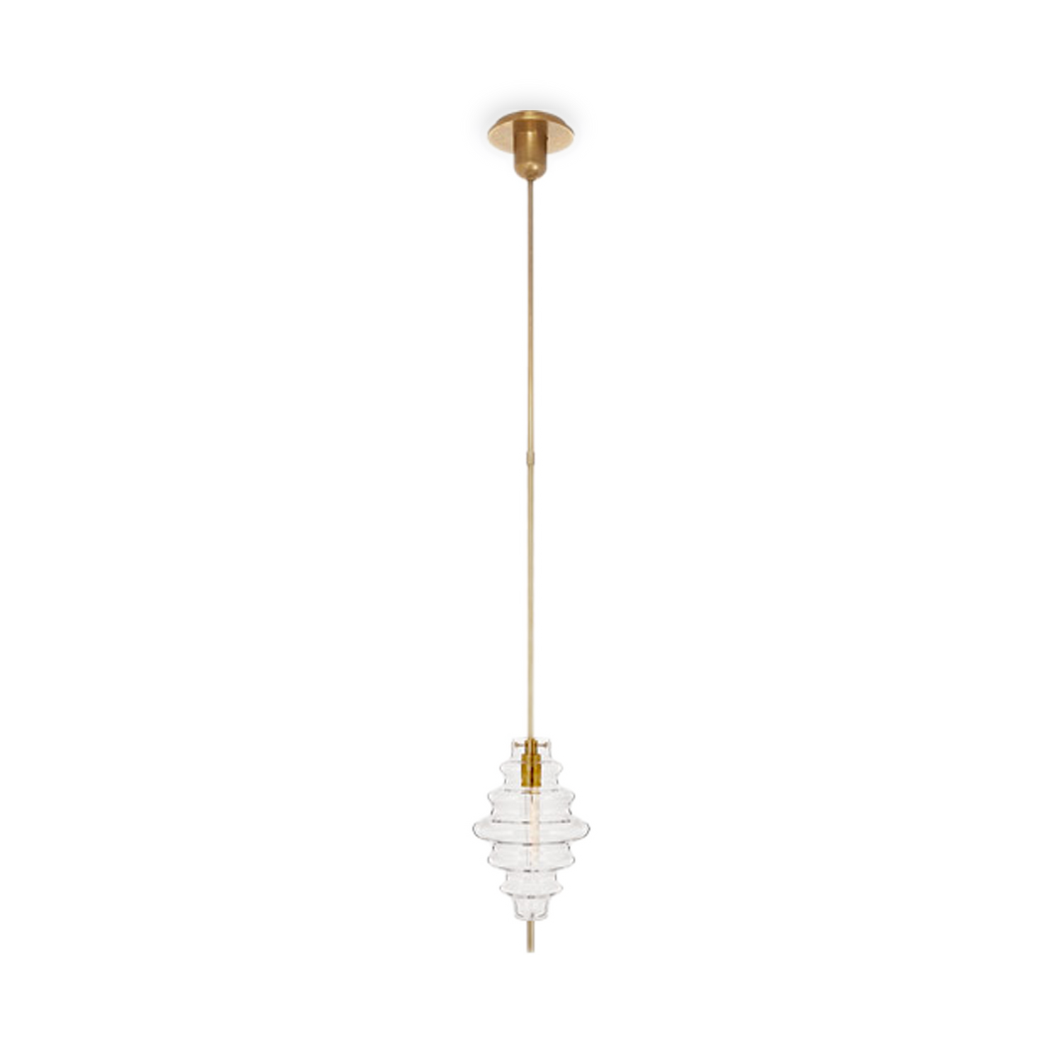 The Tableau Small Pendant features a distinctive design and  soulful vibe.