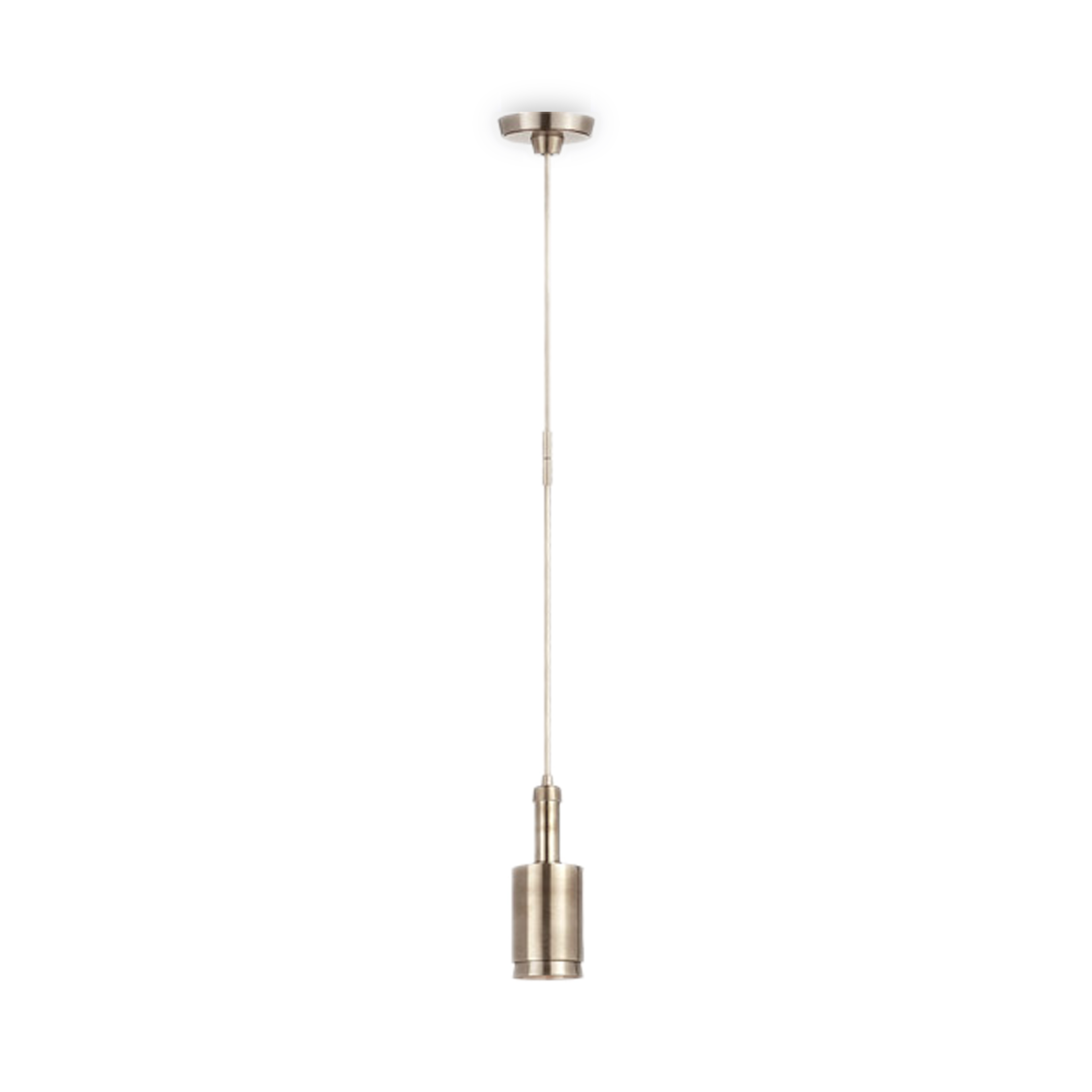 The Anders Small Cylindrical Pendant bridges traditional and modern styles.
