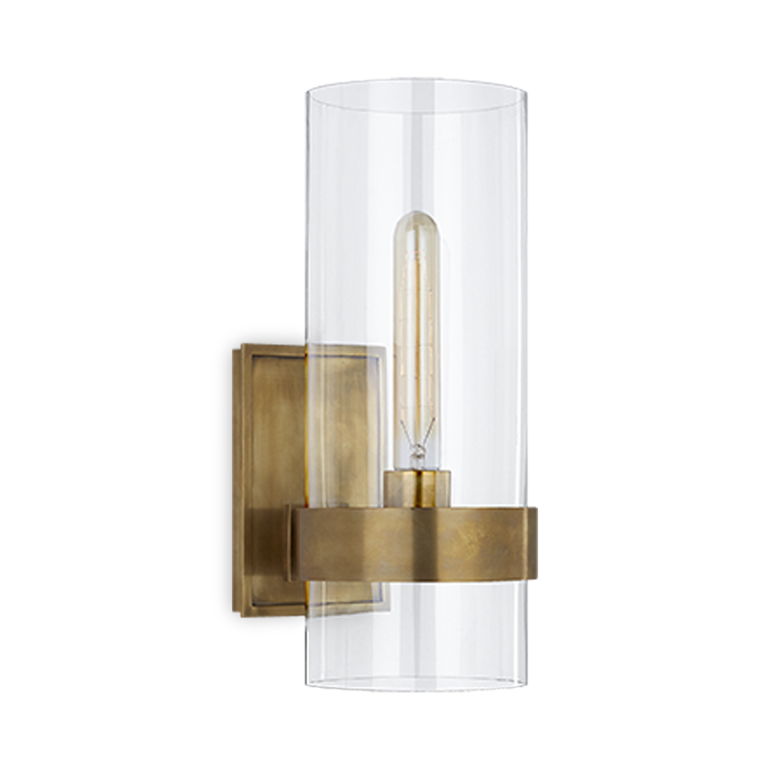 The Presidio Small Wall Light bridges elegance and function%2C with a modern edge.
