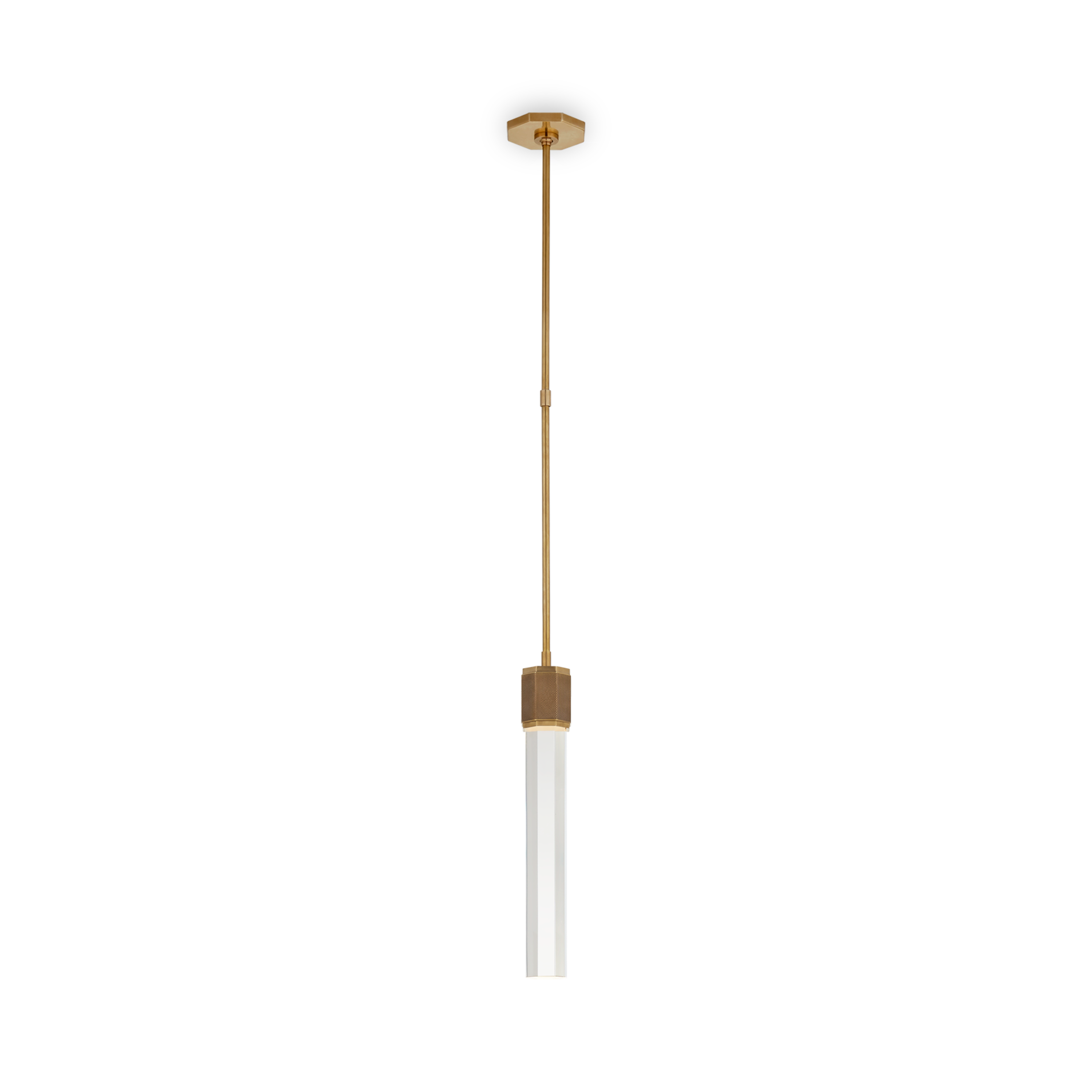The Fascio Single Pendant was designed in a luxurious, yet contemporary style.