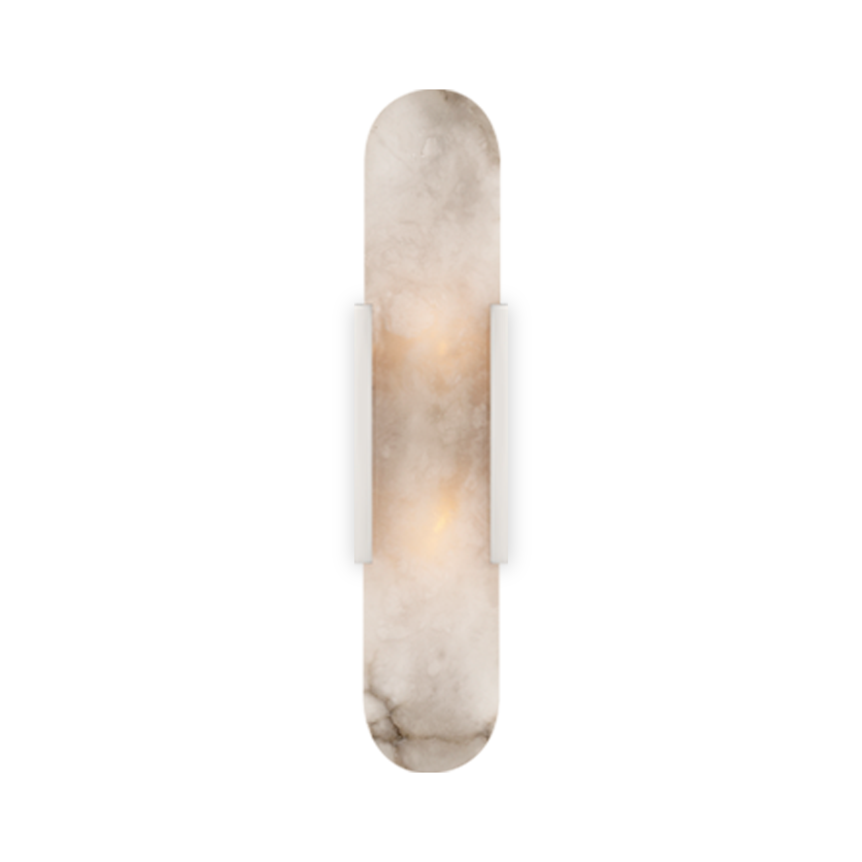 The Melange Elongated Wall Light features a distinctive design and soulful vibe.