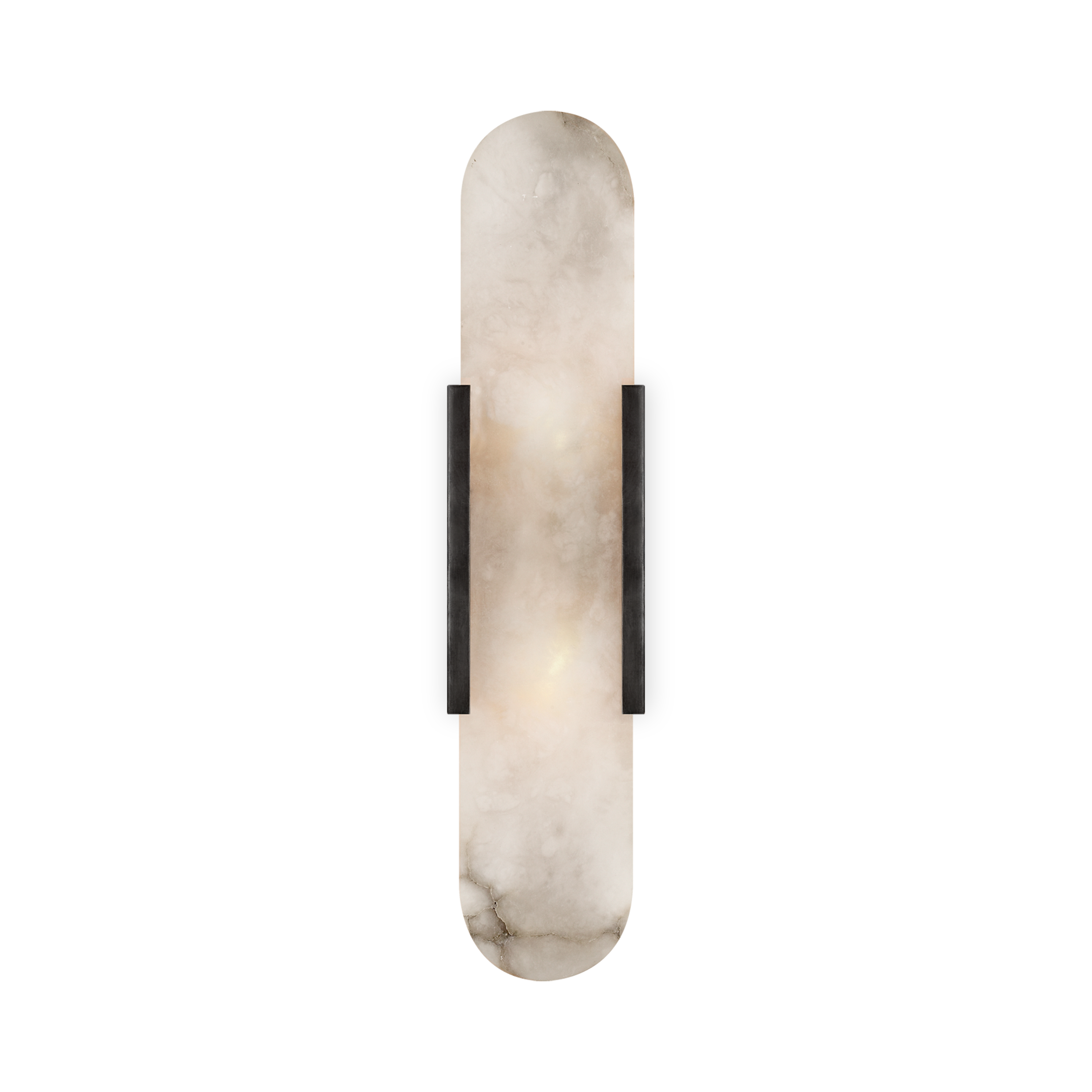 The Melange Elongated Wall Light features a distinctive design and soulful vibe.