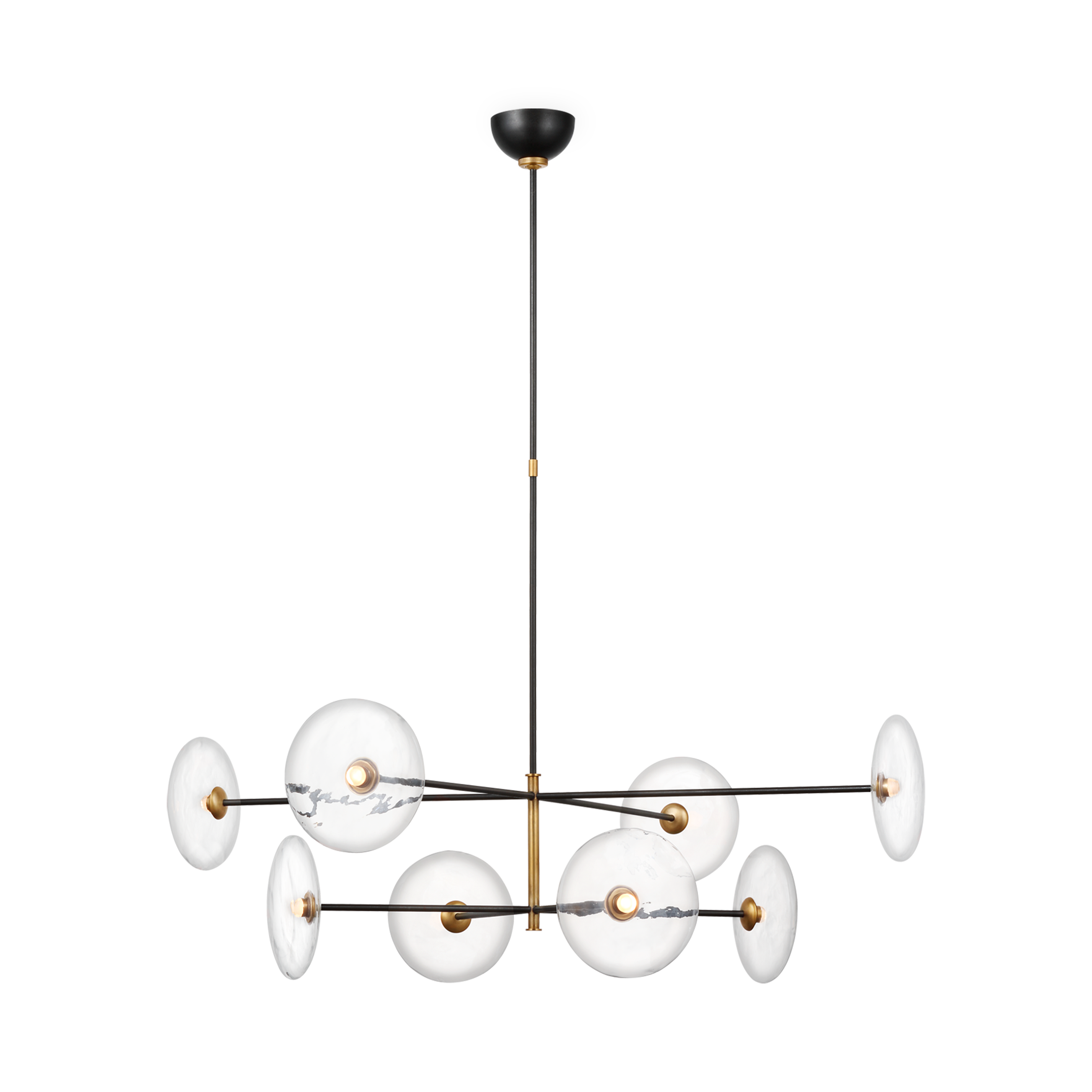 The Calvino XL Chandelier bridges elegance and function, with a modern edge.
