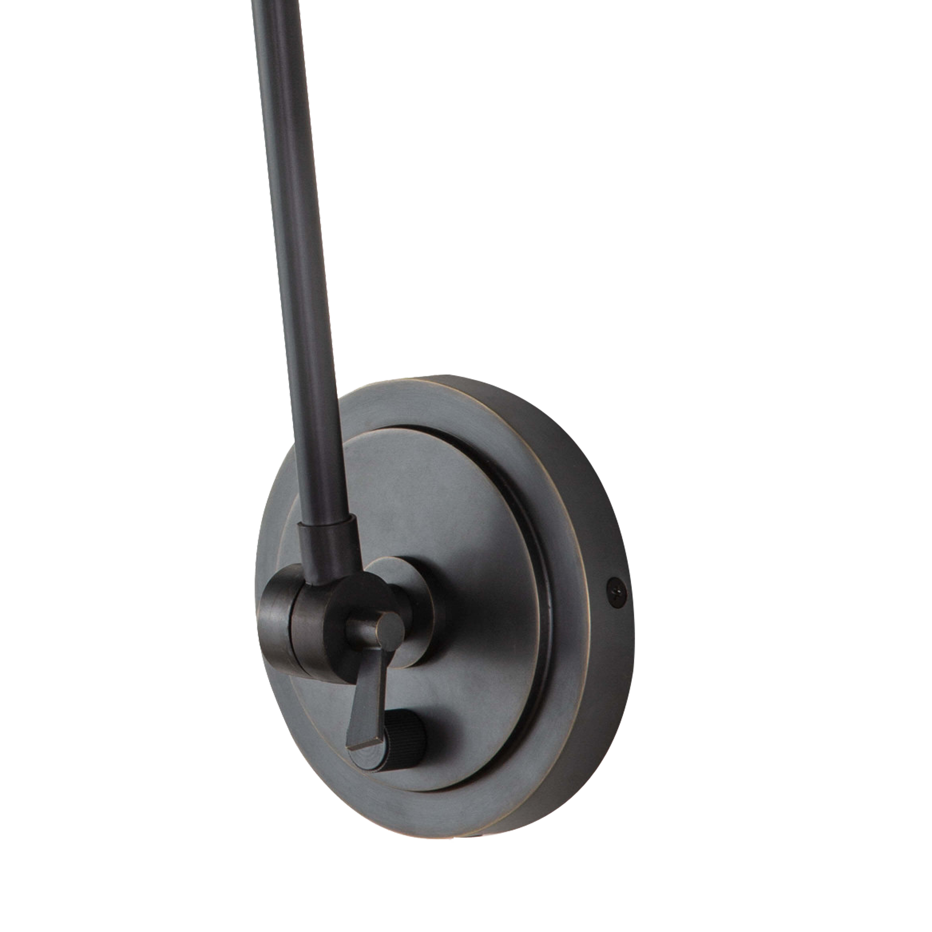 The dual adjustable arms make this a great sconce for bedrooms, kitchens, or a library.