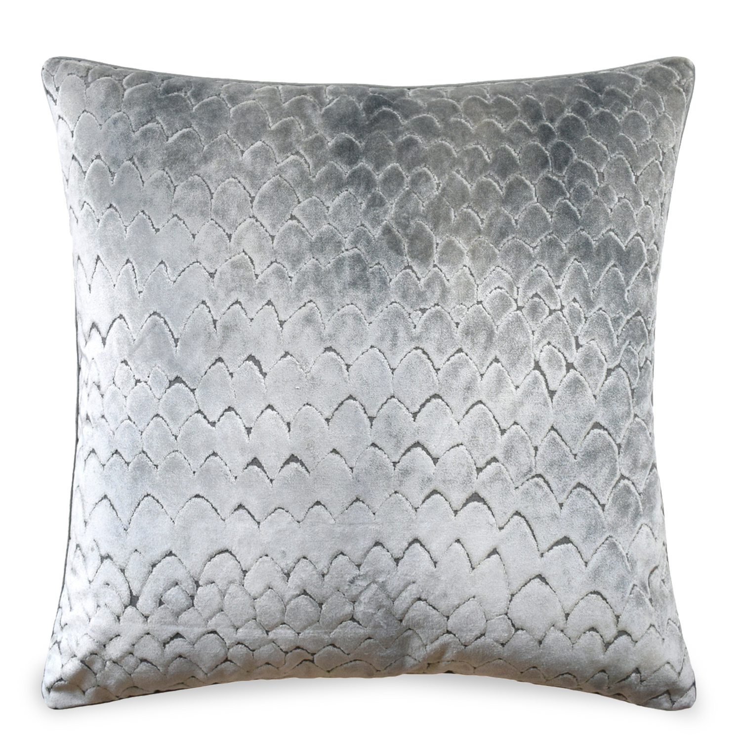 The Moonscale Pillow has the look of shimmery scales highlighted by an ombre effect.