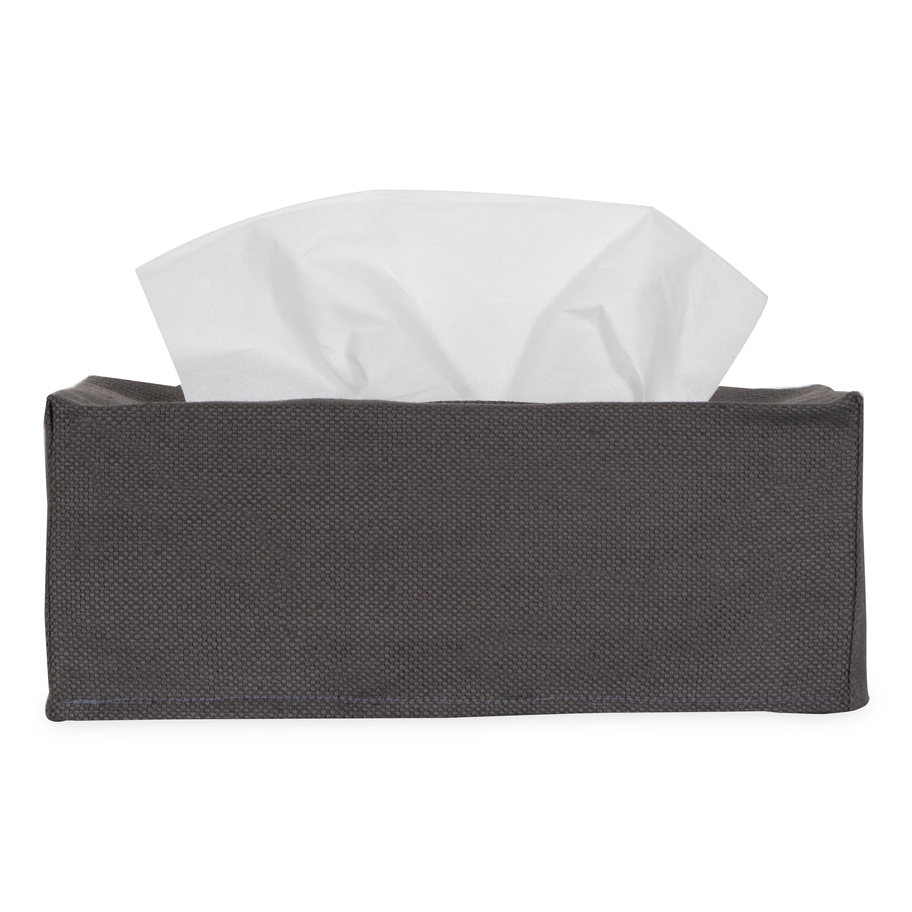 Using a beautiful 100% linen, The Linen Tissue Box Cover provides a neutral palette to any tissue box, which improves on stylistic decisions for any countertop or nightstand.