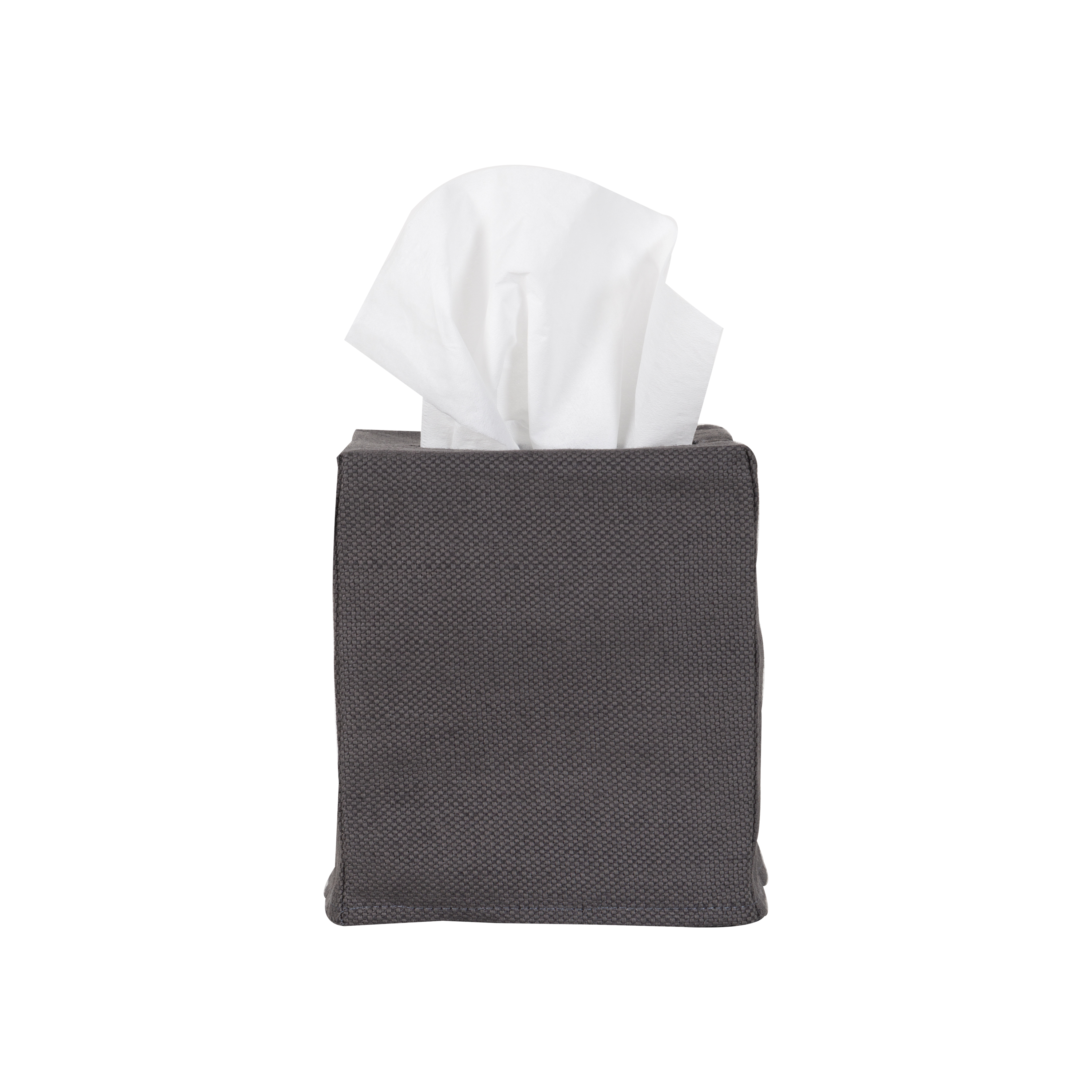 Using a beautiful 100% linen, The Linen Tissue Box Cover provides a neutral palette to any tissue box, which improves on stylistic decisions for any countertop or nightstand.