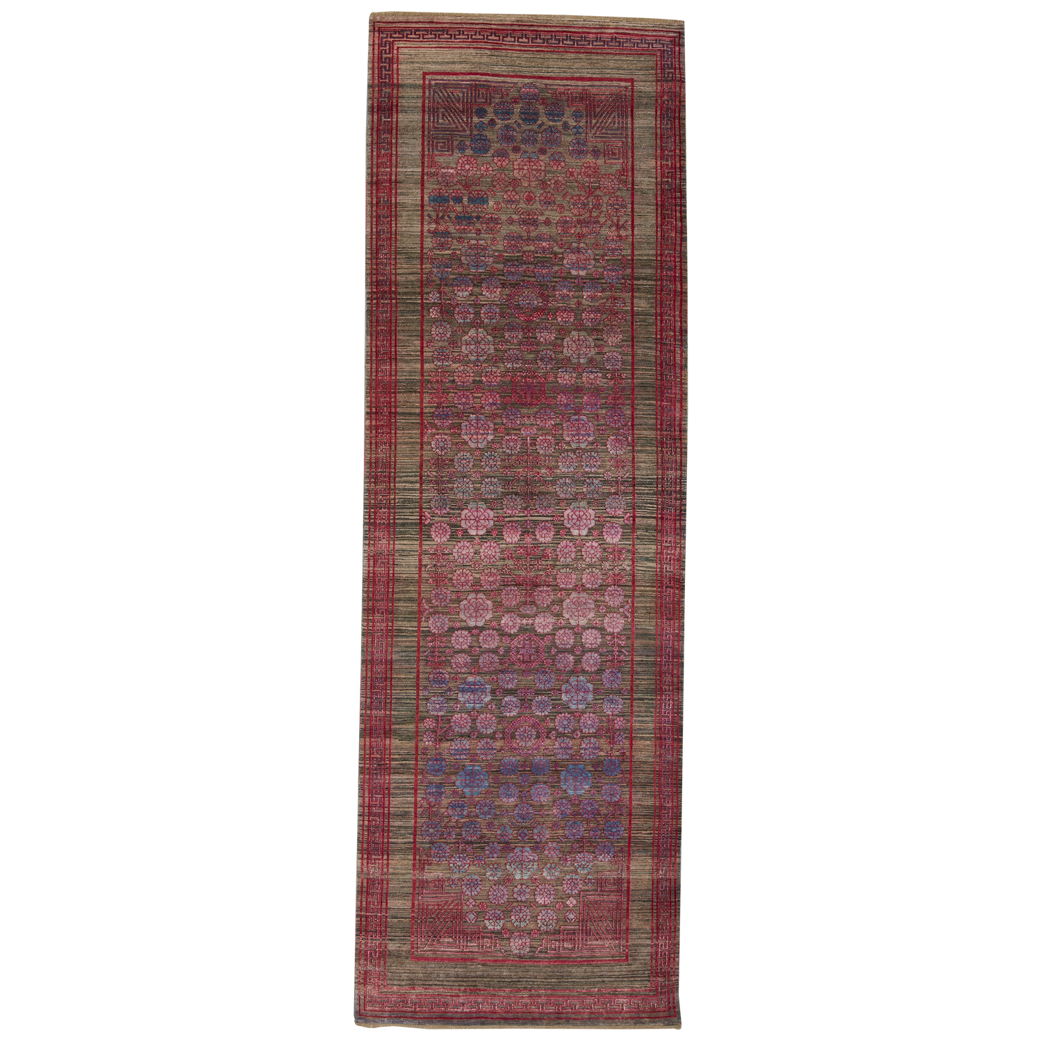 Designed to be passed through generations%2C the New Heirloom Rug Collection is crafted from recycled and upcycled wool%2C cocoon silk and sari silk.