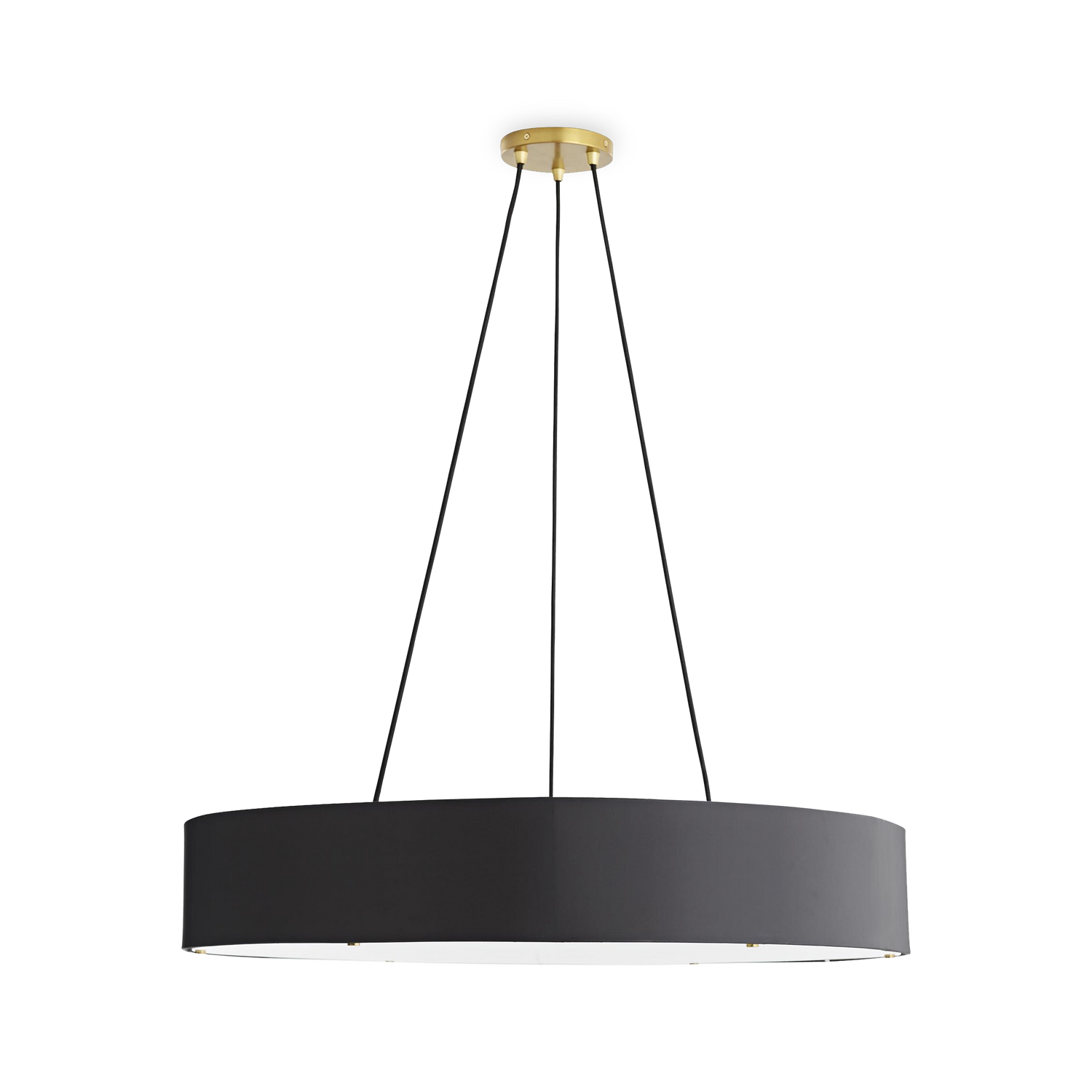 Clean%2C sophisticated and practical%2C this six-light chandelier has a sleek%2C narrow silhouette perfect for hanging over an island in the kitchen or over a table that wants to be the 