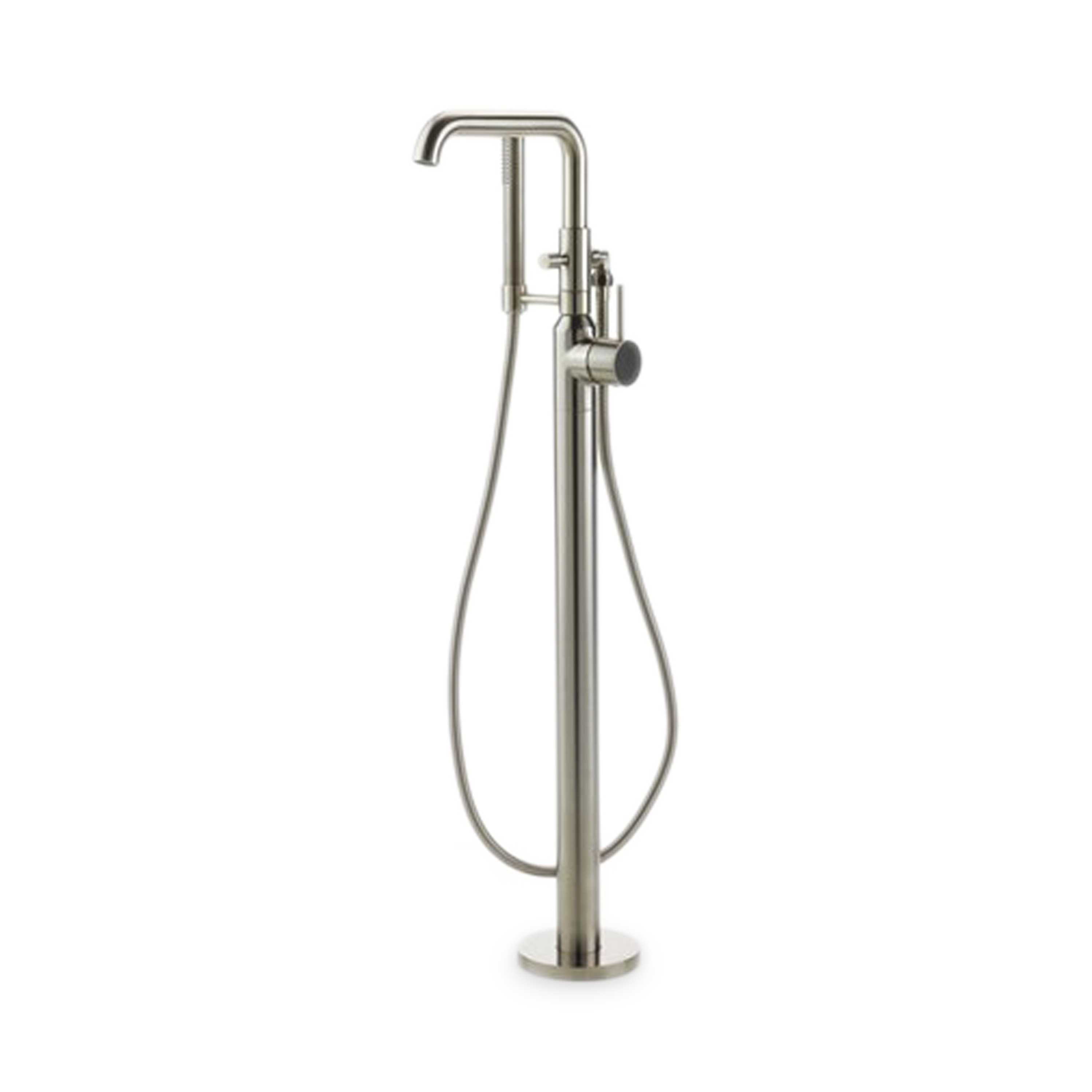 Single Handle Floor Mounted Tub Filler.