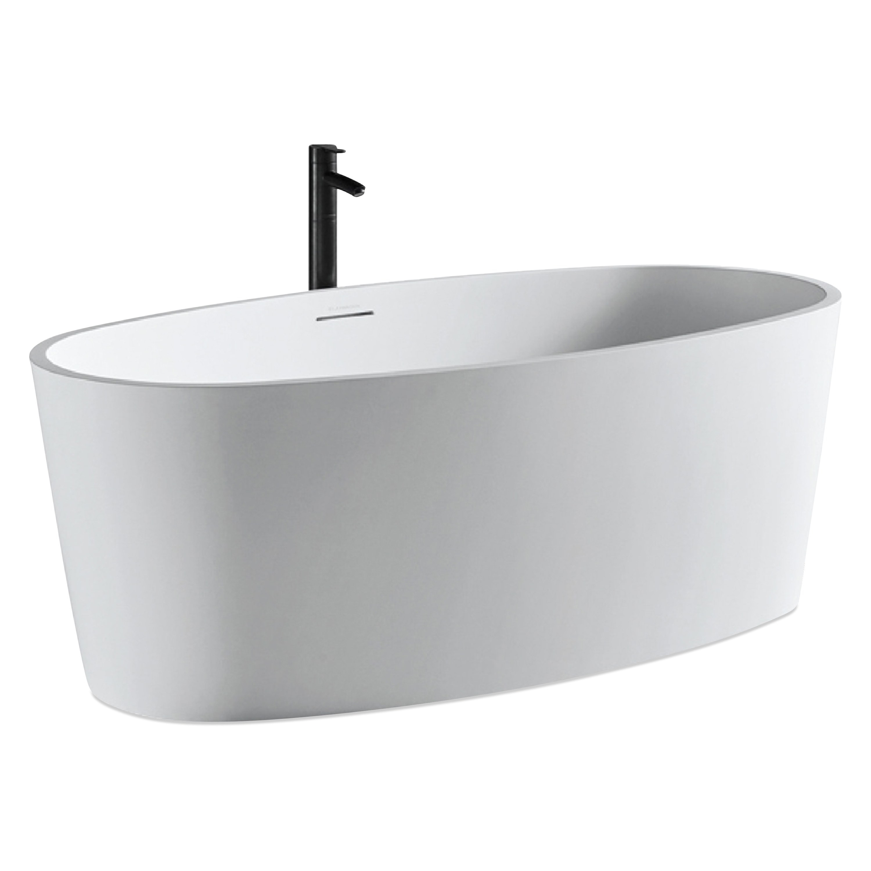 The chic Soho bath has been thoughtfully designed for the space-constrained contemporary interior without sacrificing comfort.