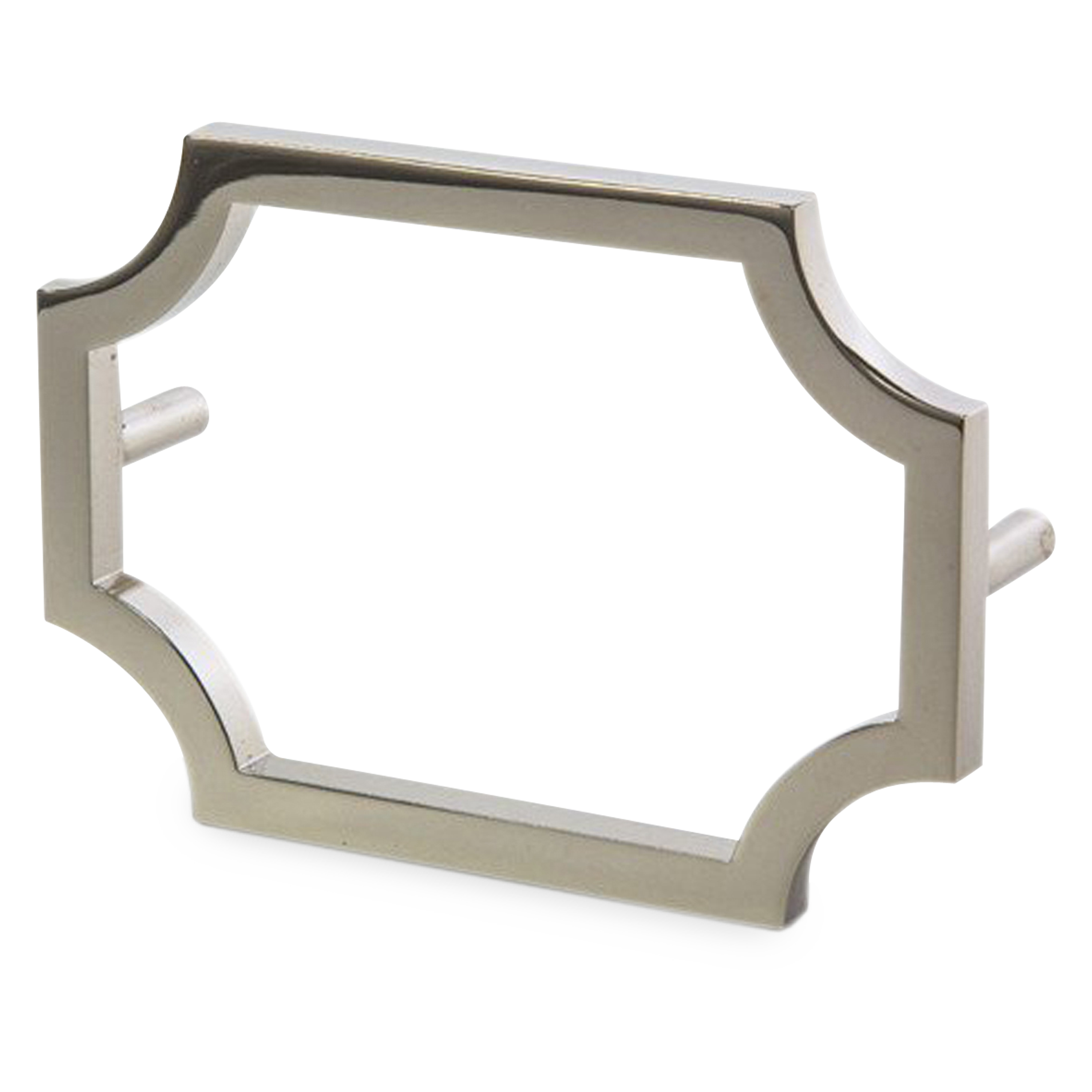 The Classic Handle Pull is oversized and has clean neoclassical lines that pay homage to Dorothy Draper.