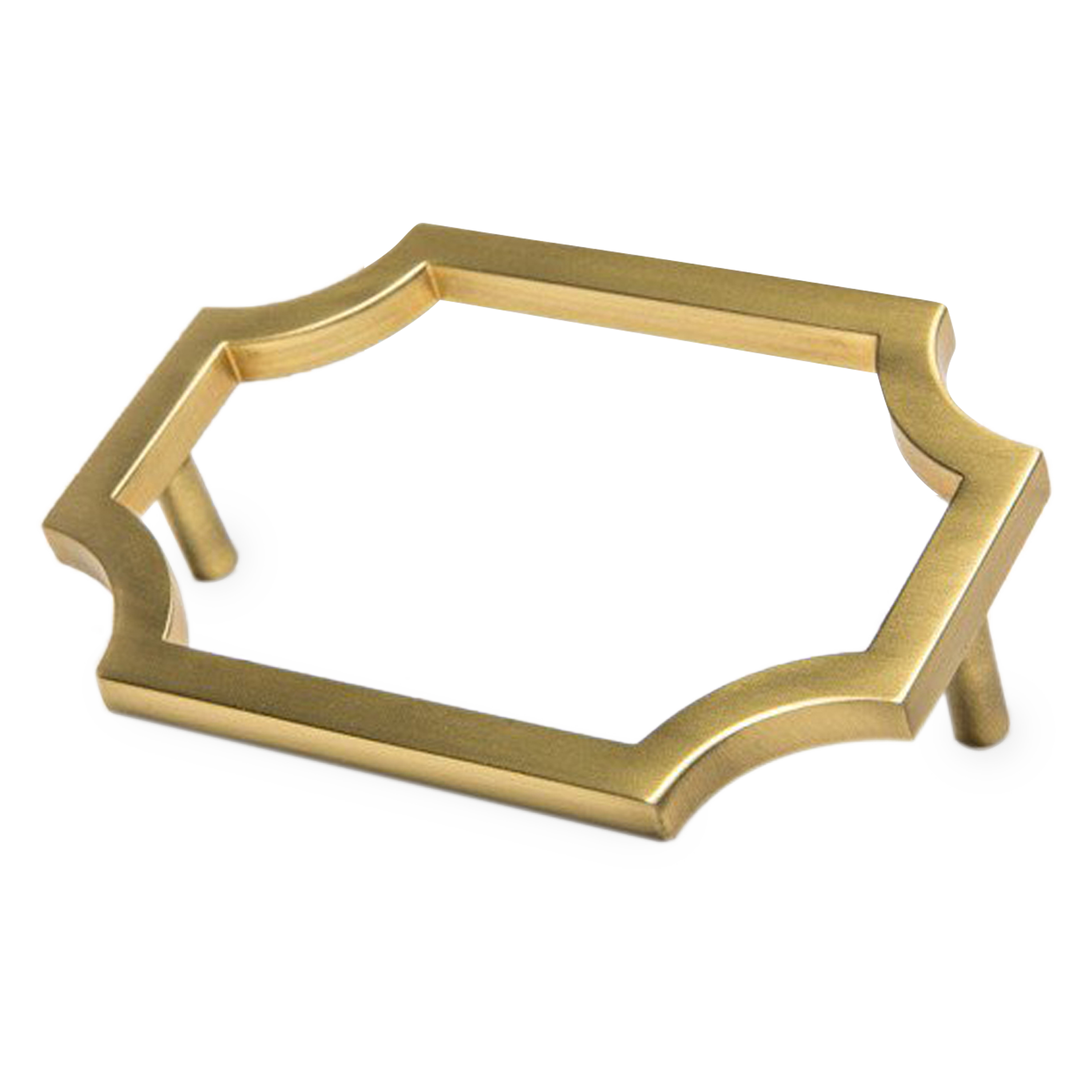 The Classic Handle Pull is oversized and has clean neoclassical lines that pay homage to Dorothy Draper.