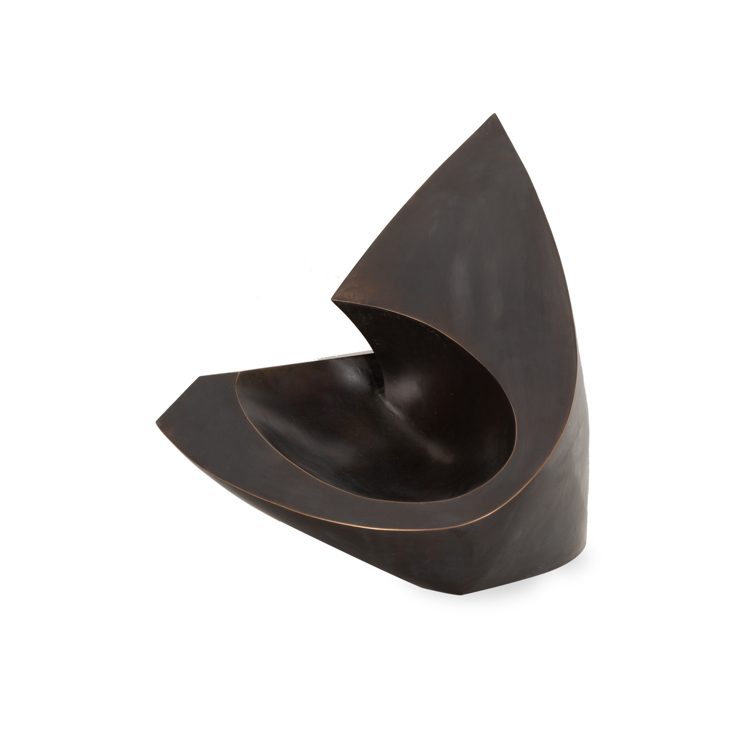 Hollow Sphere is Belgian sculptor Kris Demuelenaere%27s interpretation of a sphere%27s negative.