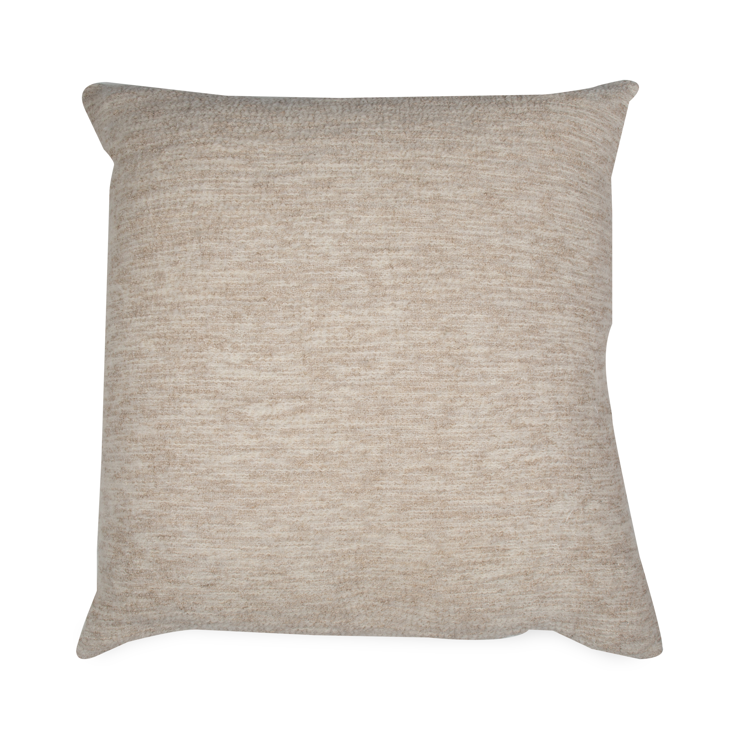 Crafted in Italy, this Nubby Pillow is made of wool and linen and adds textural interest.