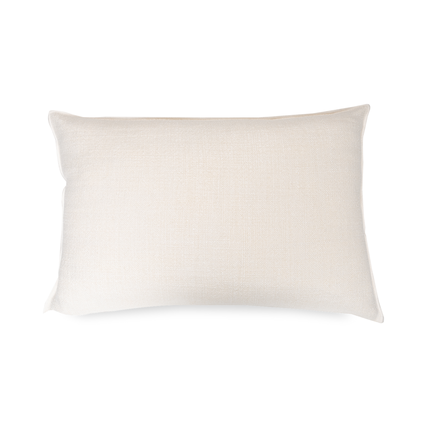 Texturally captivating%2C the Vintage Linen Pillow has a soft linen body that layers well with other accent pillows due to its simplicity.