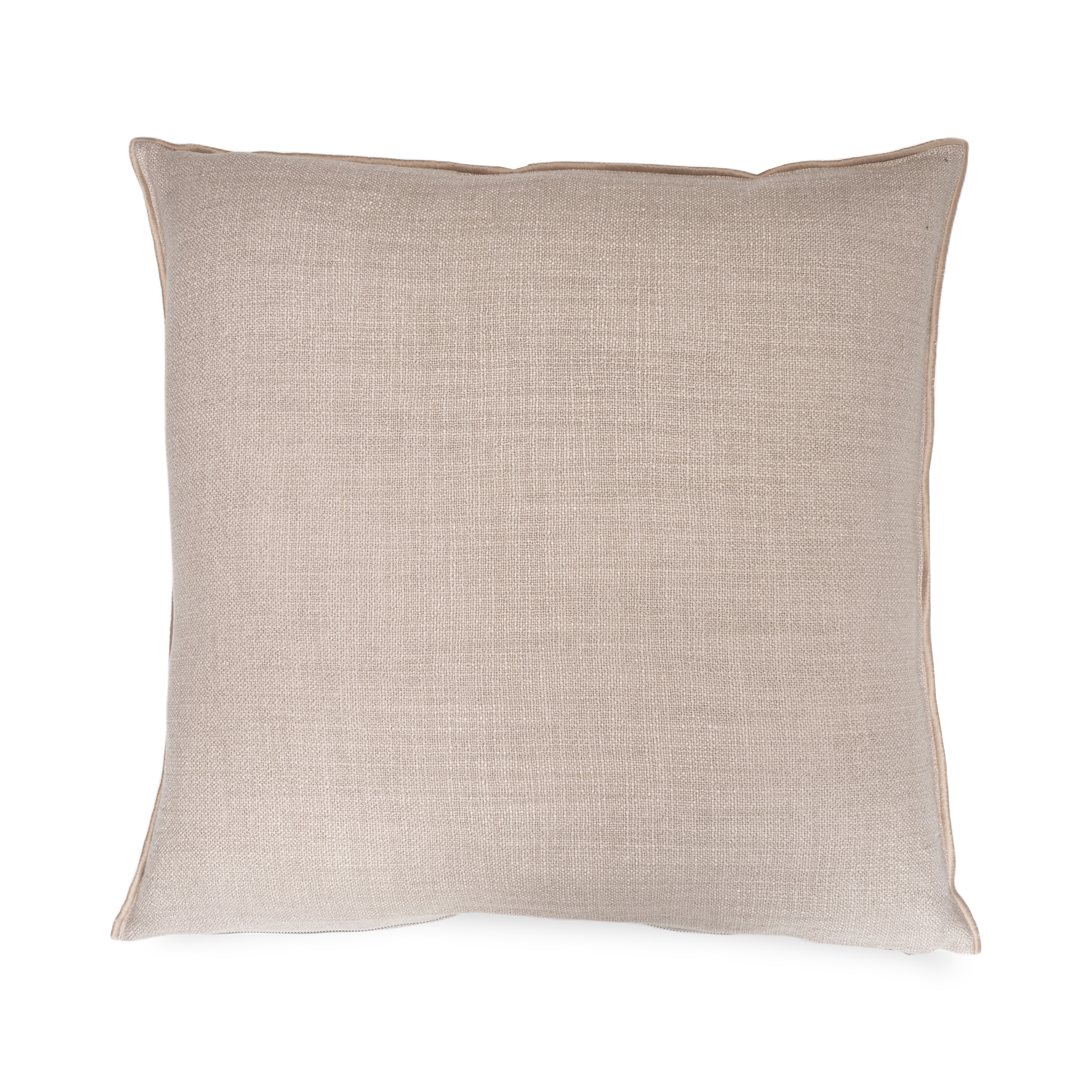 Texturally captivating, the Vintage Linen Pillow has a soft linen body that layers well with other accent pillows due to its simplicity.