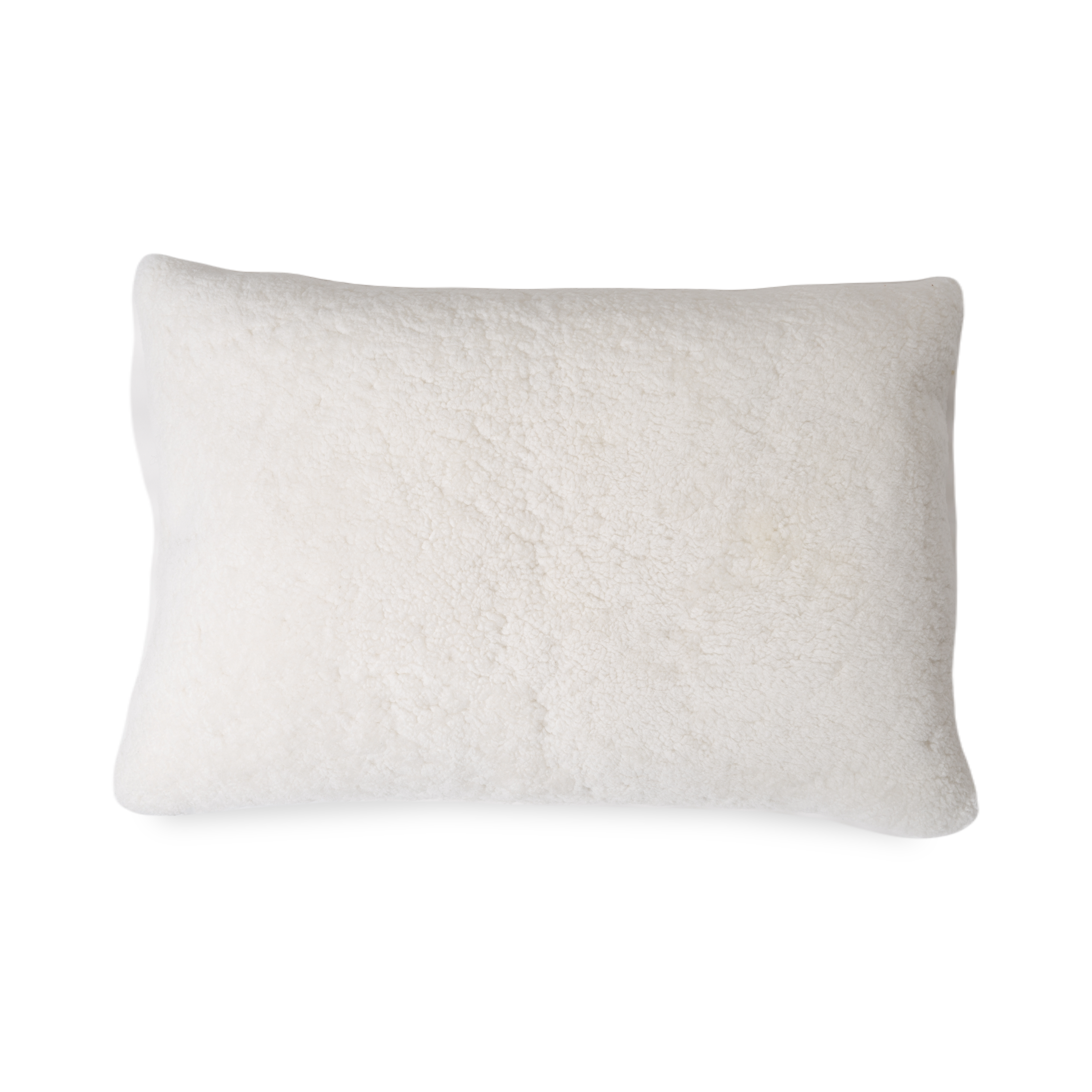 With a welcoming, soft exterior, the Sheepskin Pillow features a neutral beige tone on real sheepskin from Denmark.
