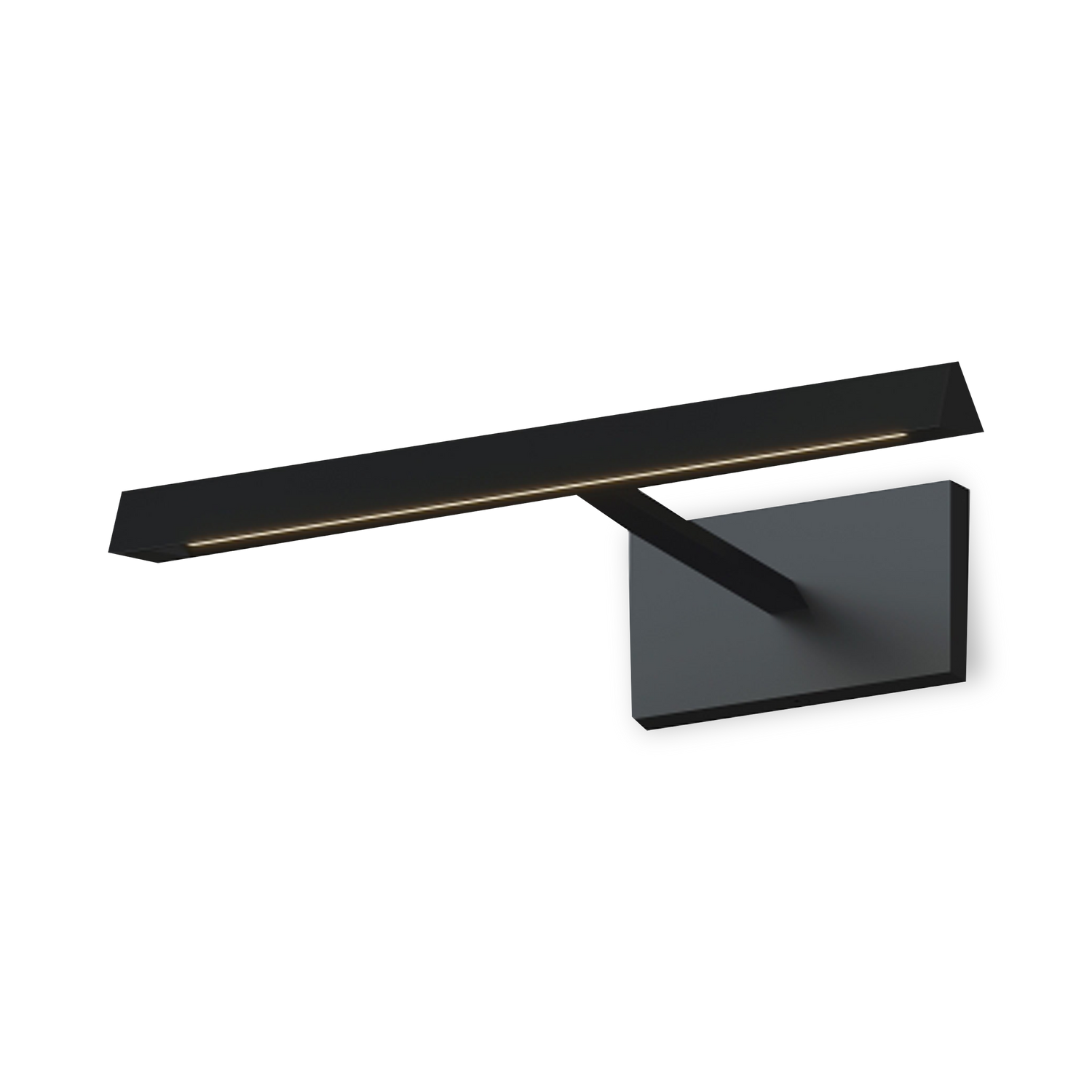 The Dessau 12 Picture Light is the American modern version of the traditional picture light%2C featuring clean straight lines and integrated LED.