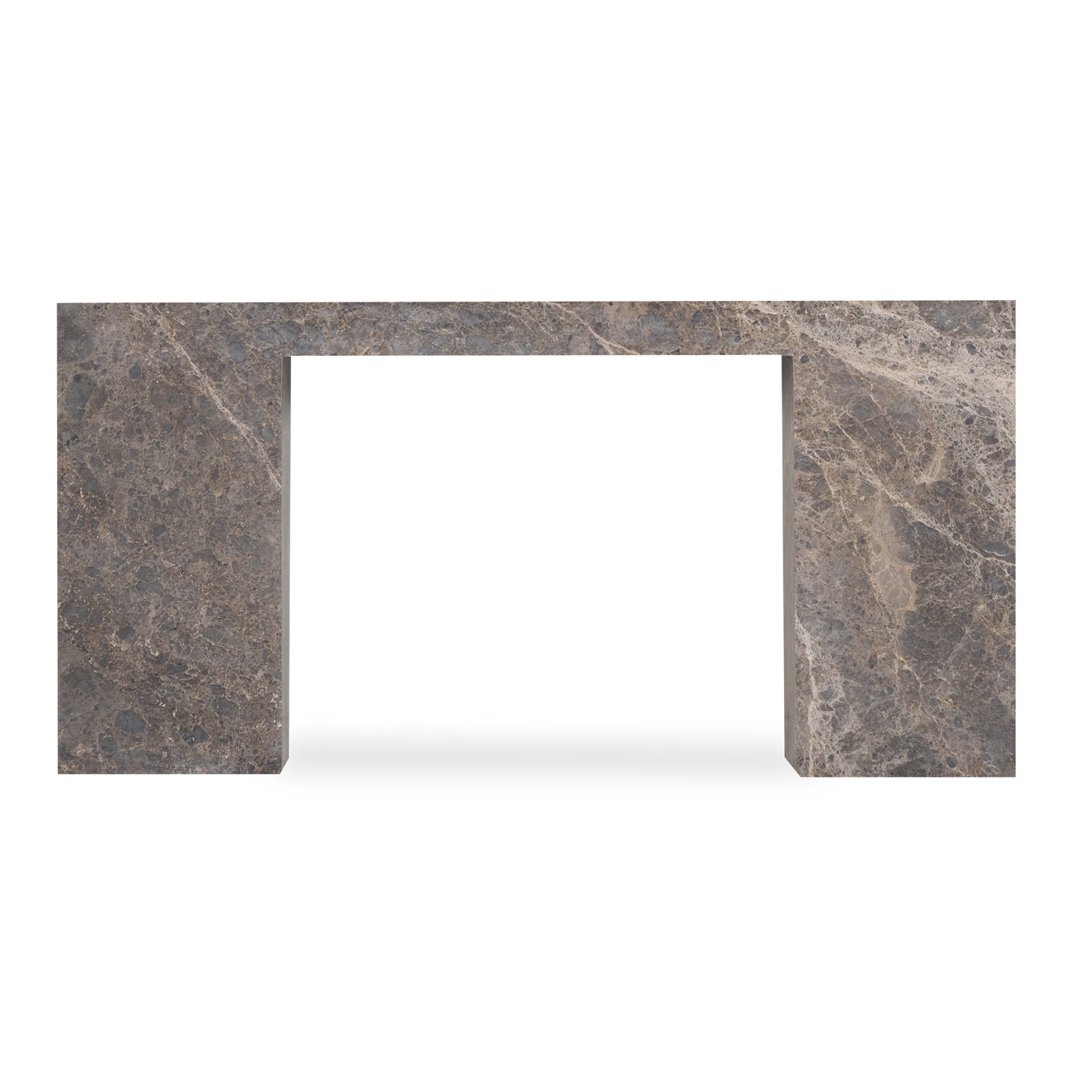 A nod to the modern brutalist designs of the 1970s from the likes of Rolf Middleboe%2C Gorm Lindum and Milo Baughman%2C the Duvall Console Table is characterized by its oversized block
