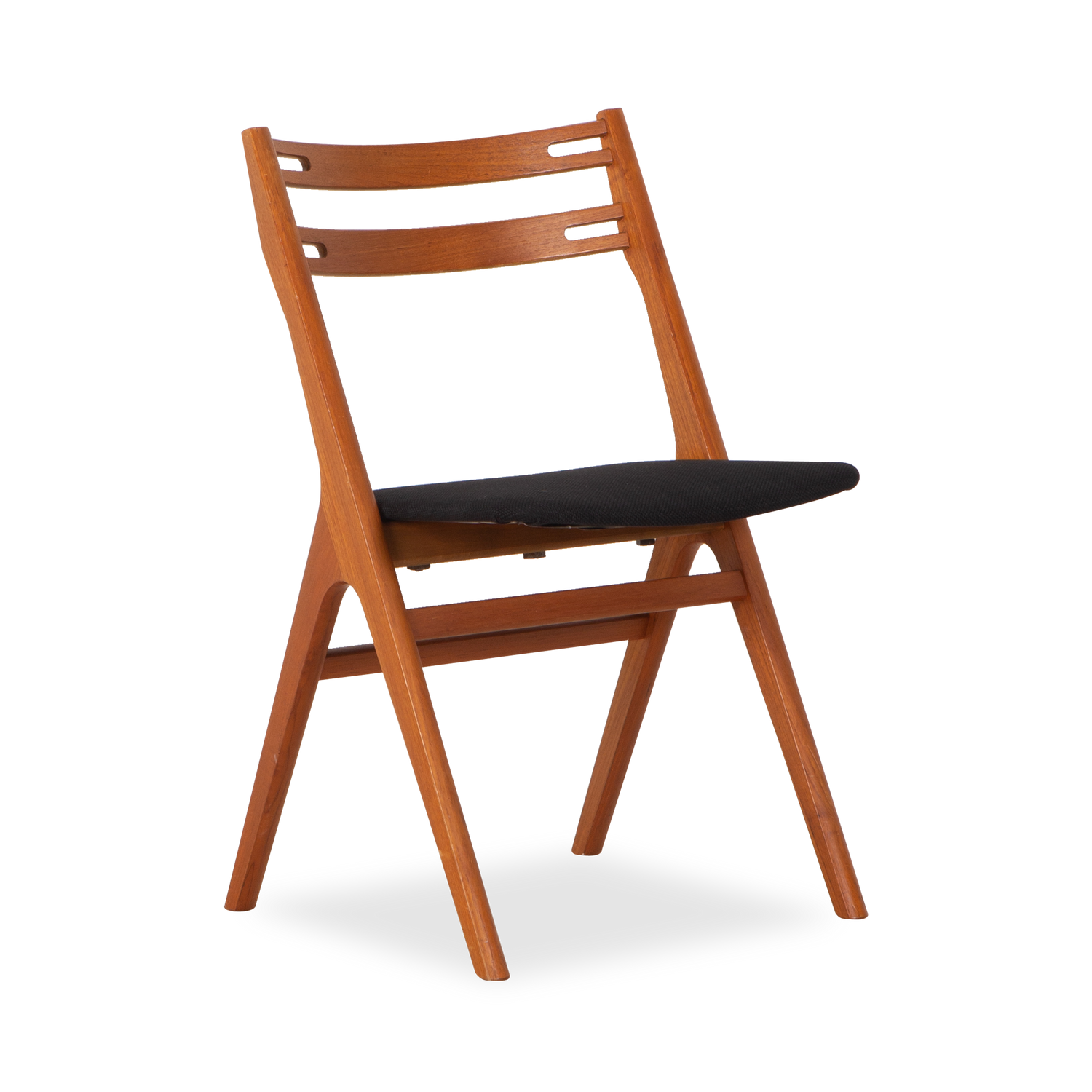 A great example of Scandinavian design and carpentry of the mid-century%2C this vintage chair was designed by Edmund Jorgensen and manufactured by Jorgensen Mobelfabrik%2C circa 1960s.